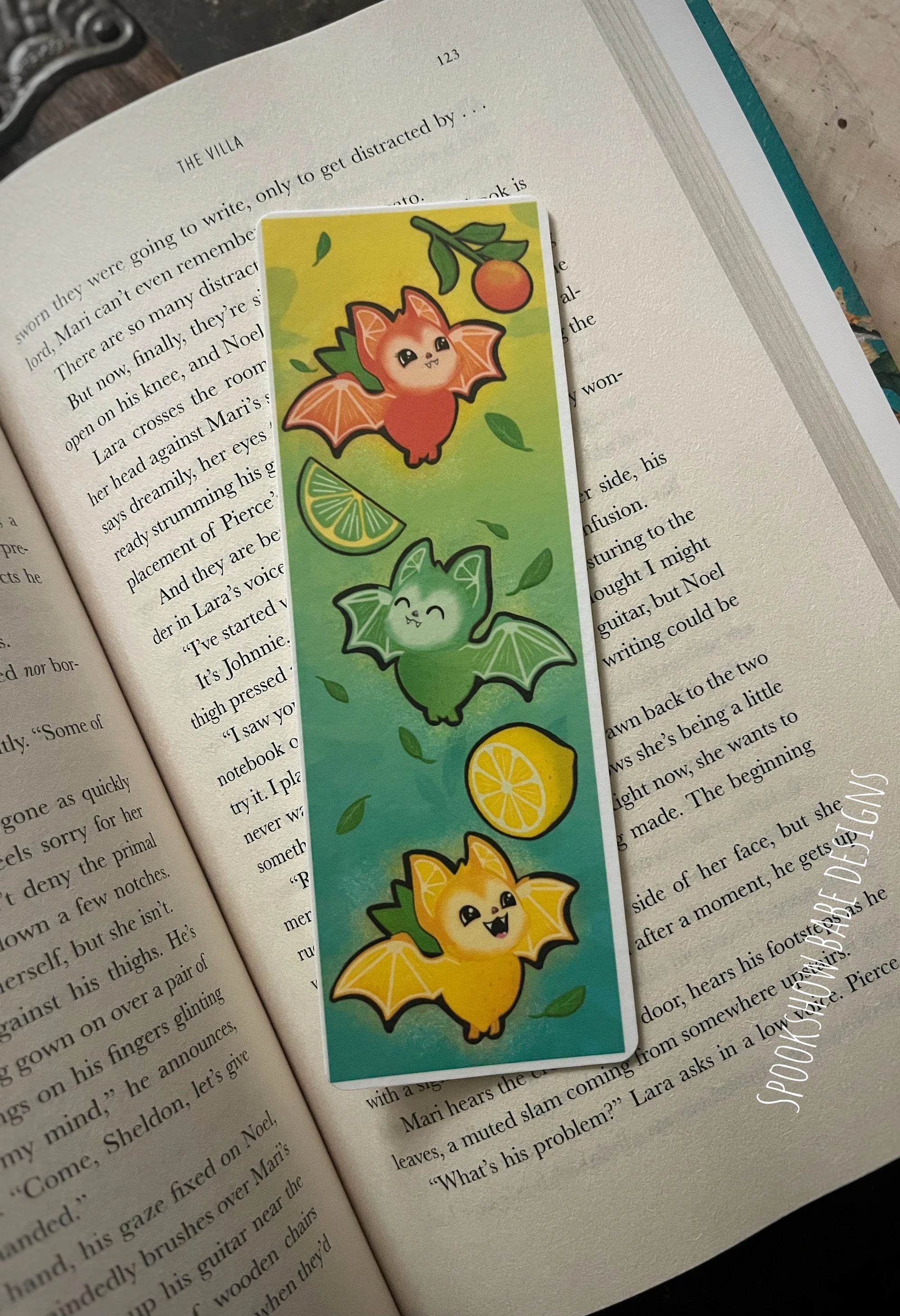 Fruit Bats Bookmark