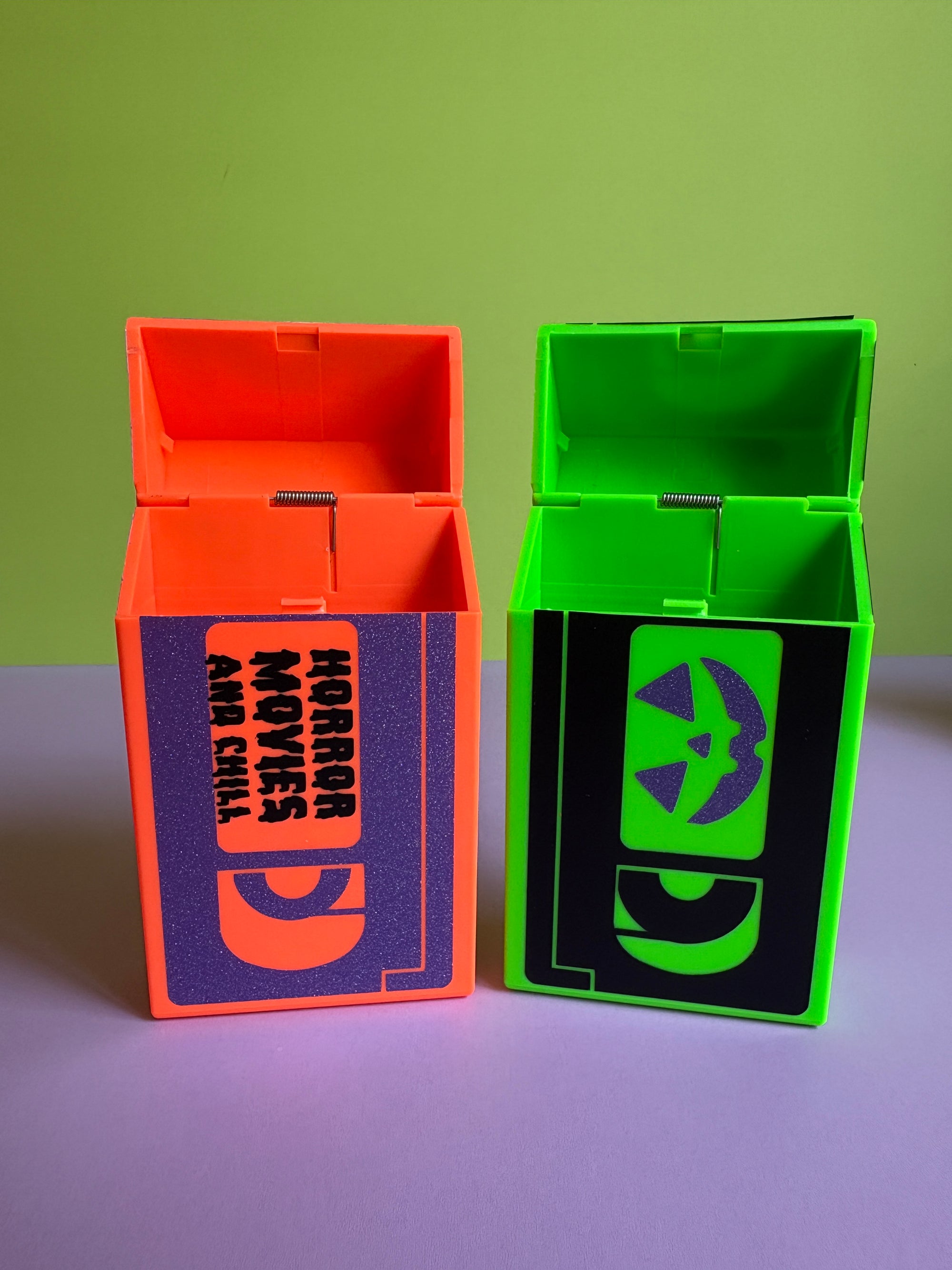 Retro Horror VHS Flip Top Case