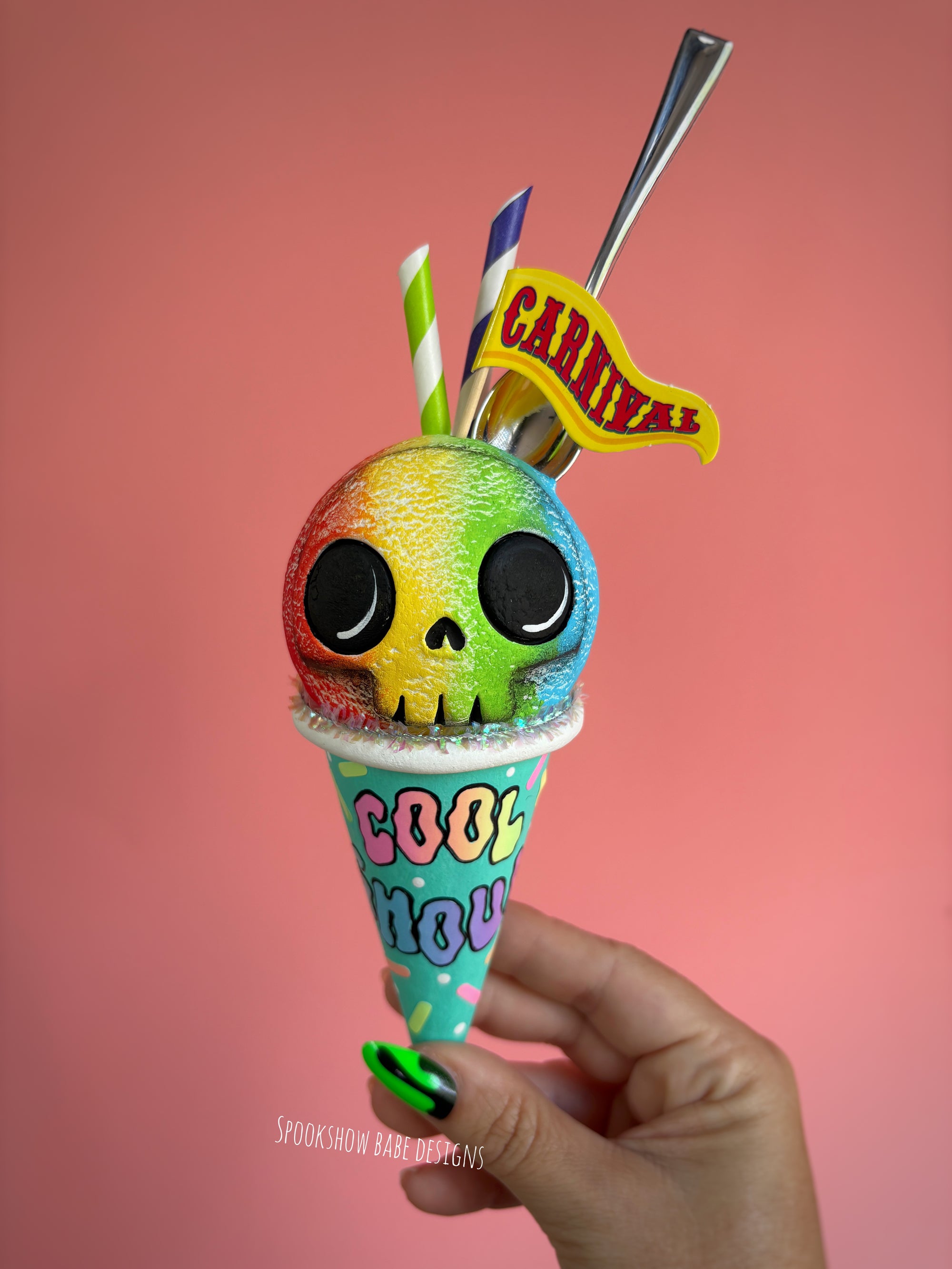 Spooky Festival Snow Cones