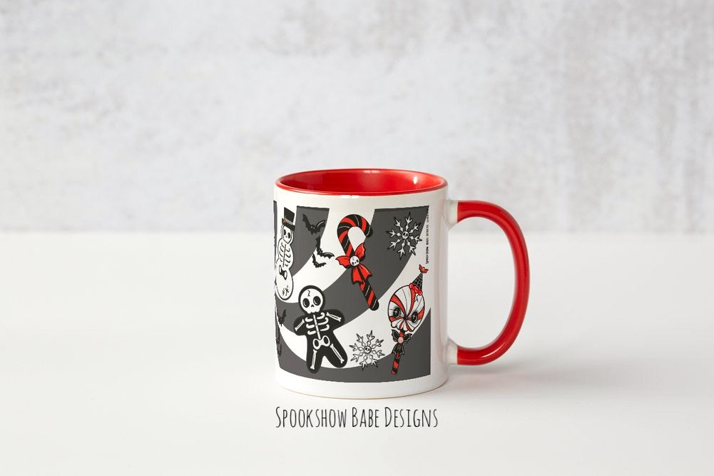 Gothic Christmas Mug