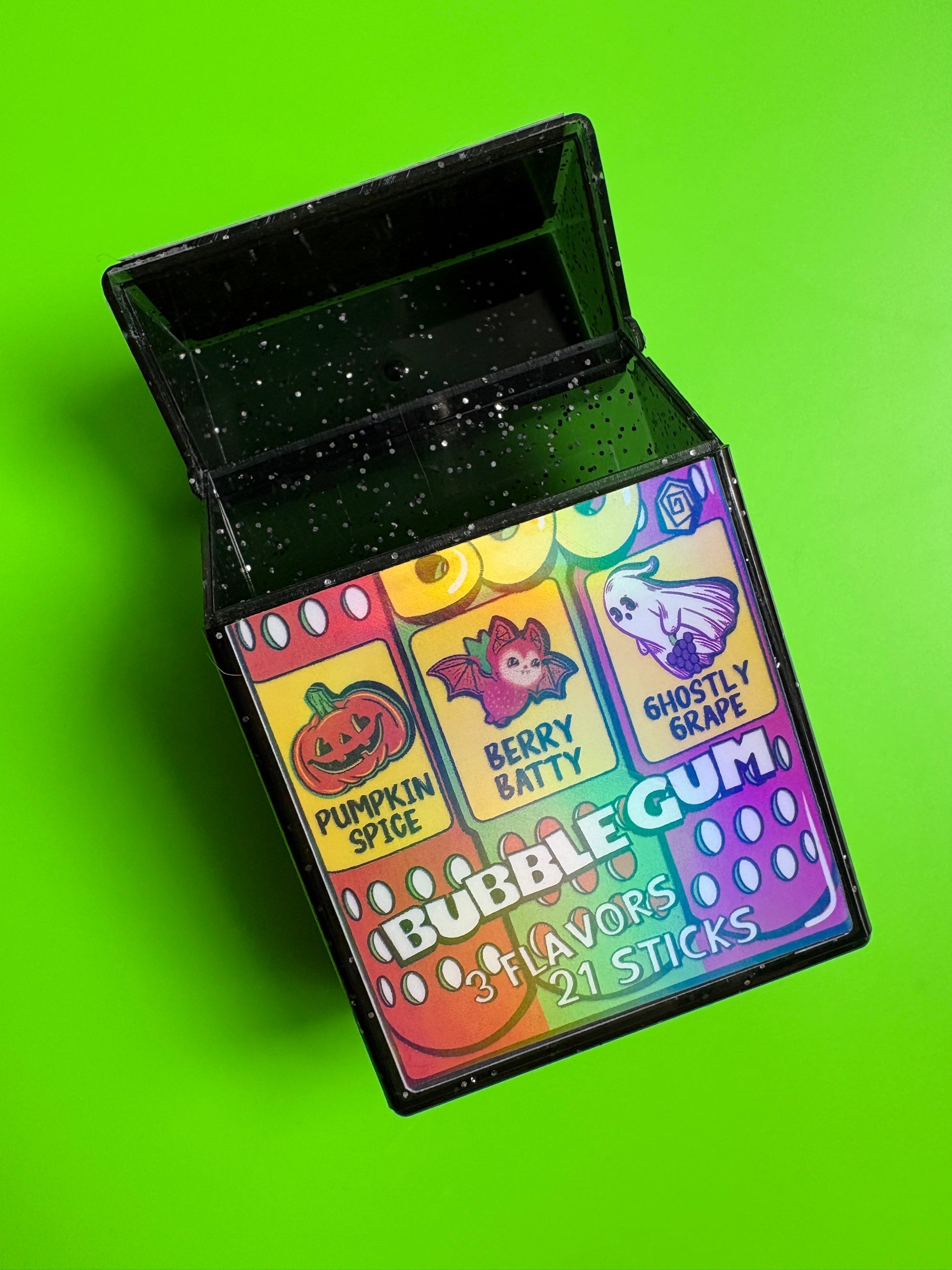 Boo Boo! Bubble Gum Flip Top Case