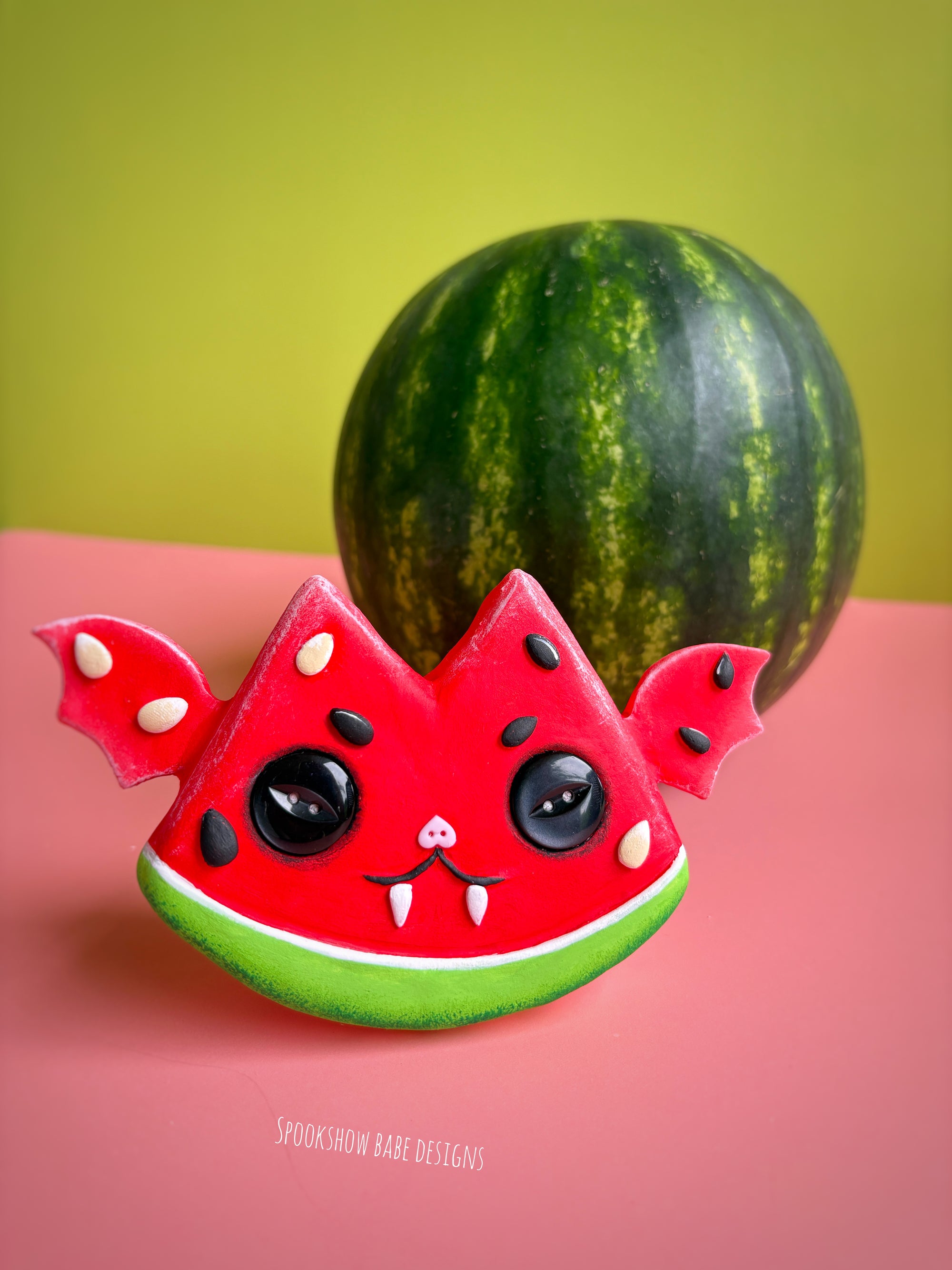 Spooky Sweet Watermelon Slices