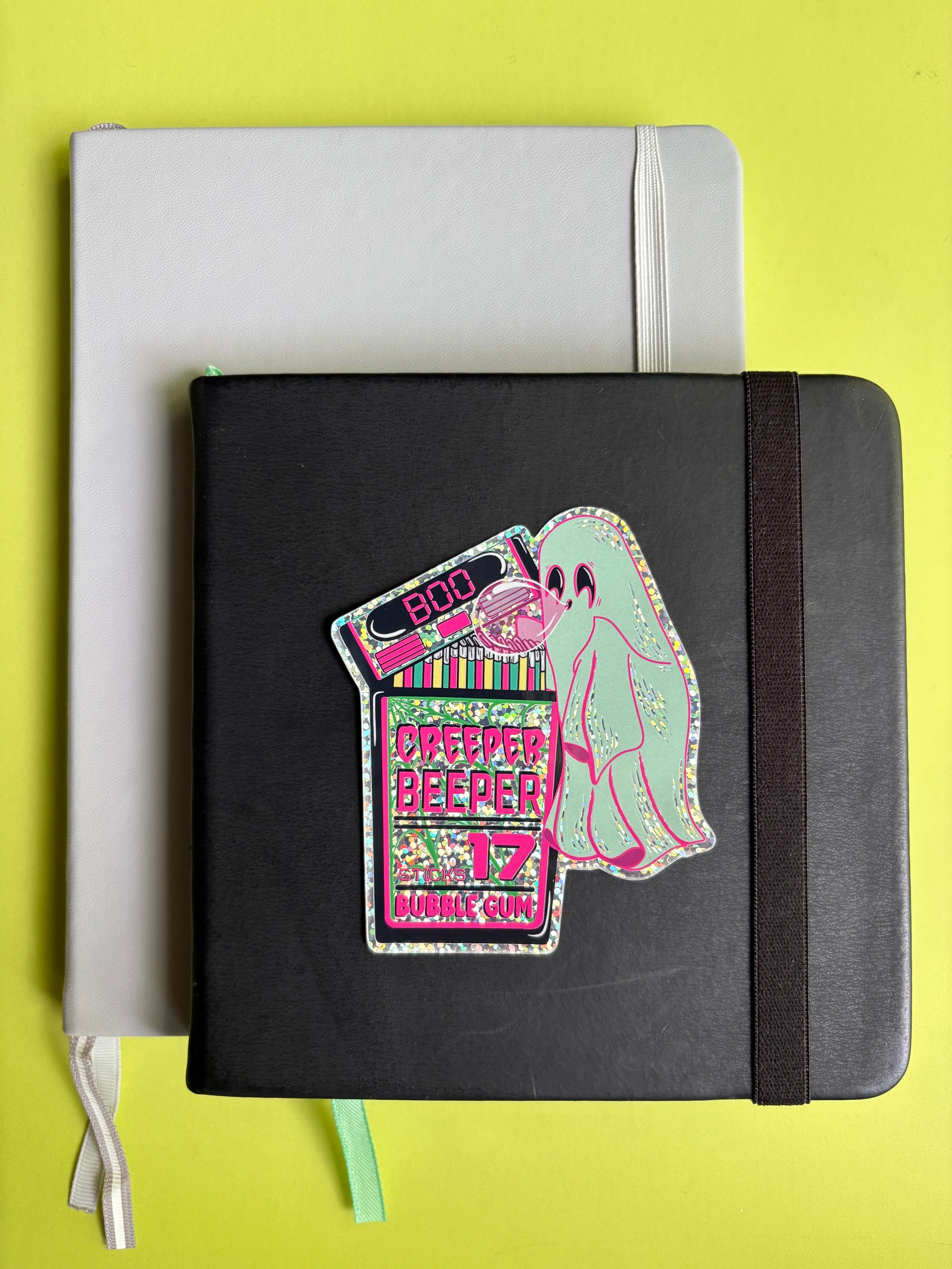 Creeper Beeper Bubble Gum Sticker