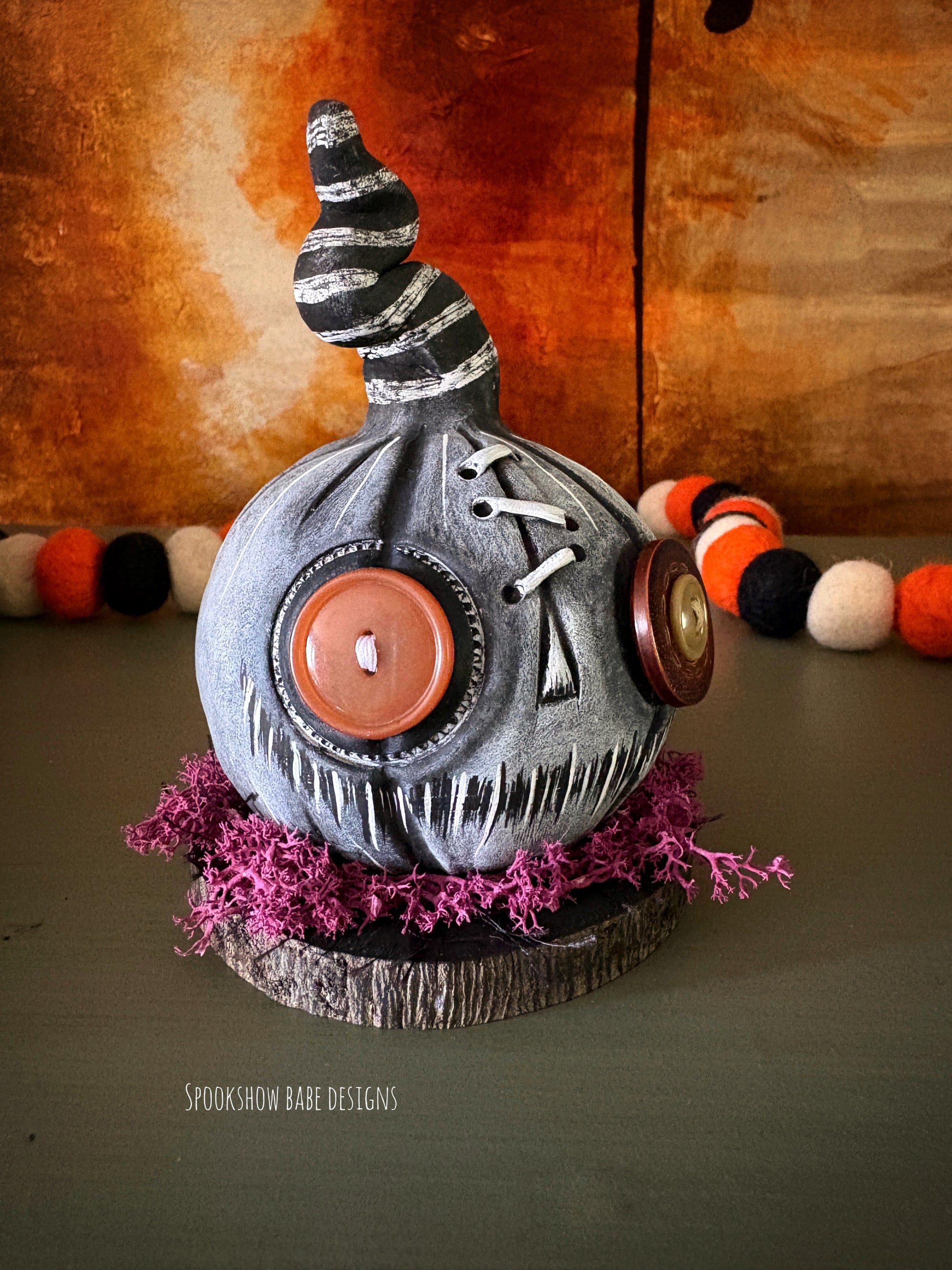 Gothic Jack o Lantern