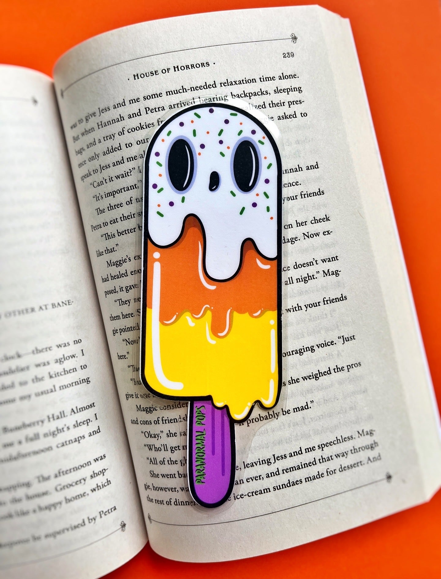 Paranormal Popsicle Bookmark