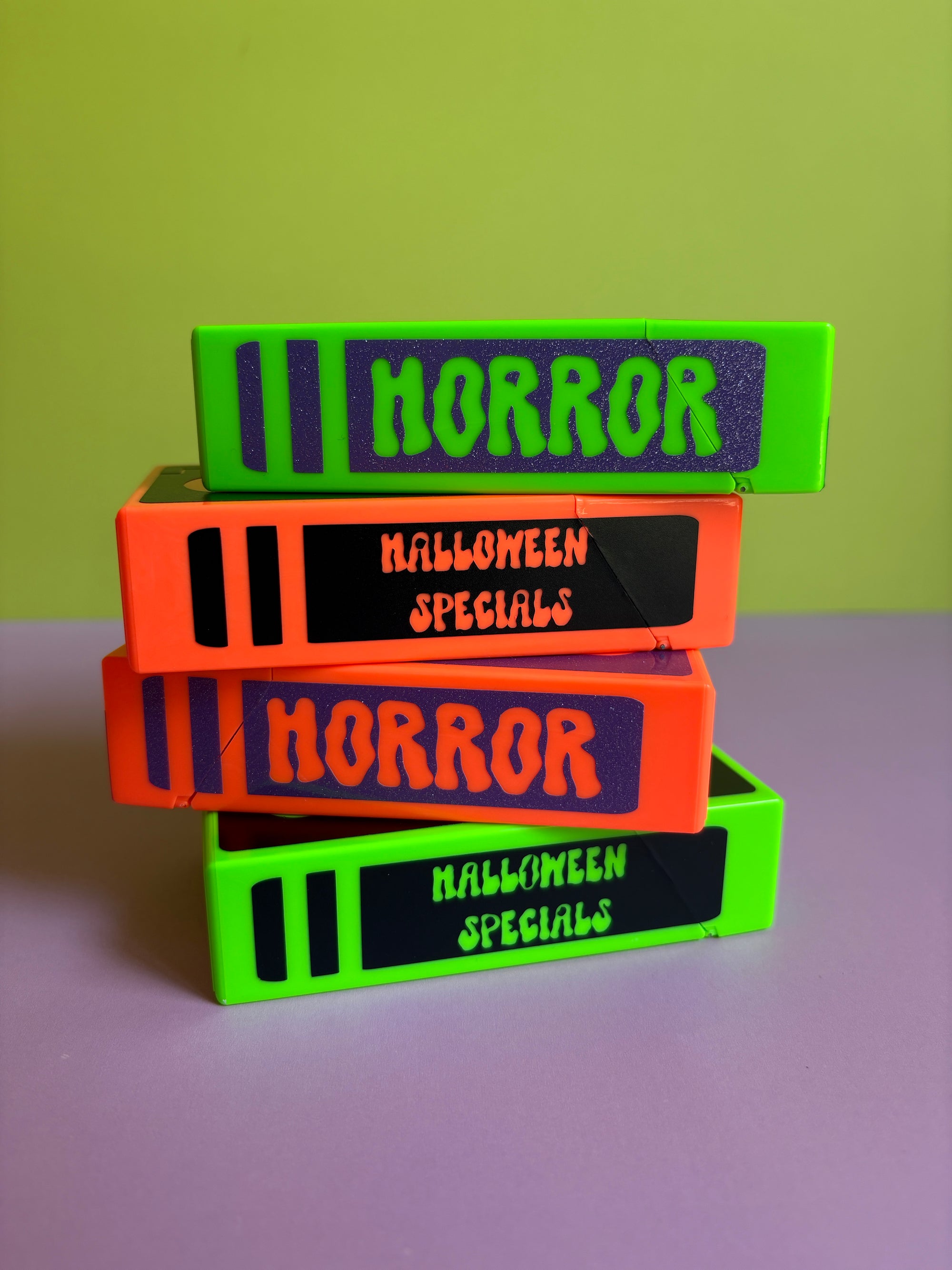 Retro Horror VHS Flip Top Case