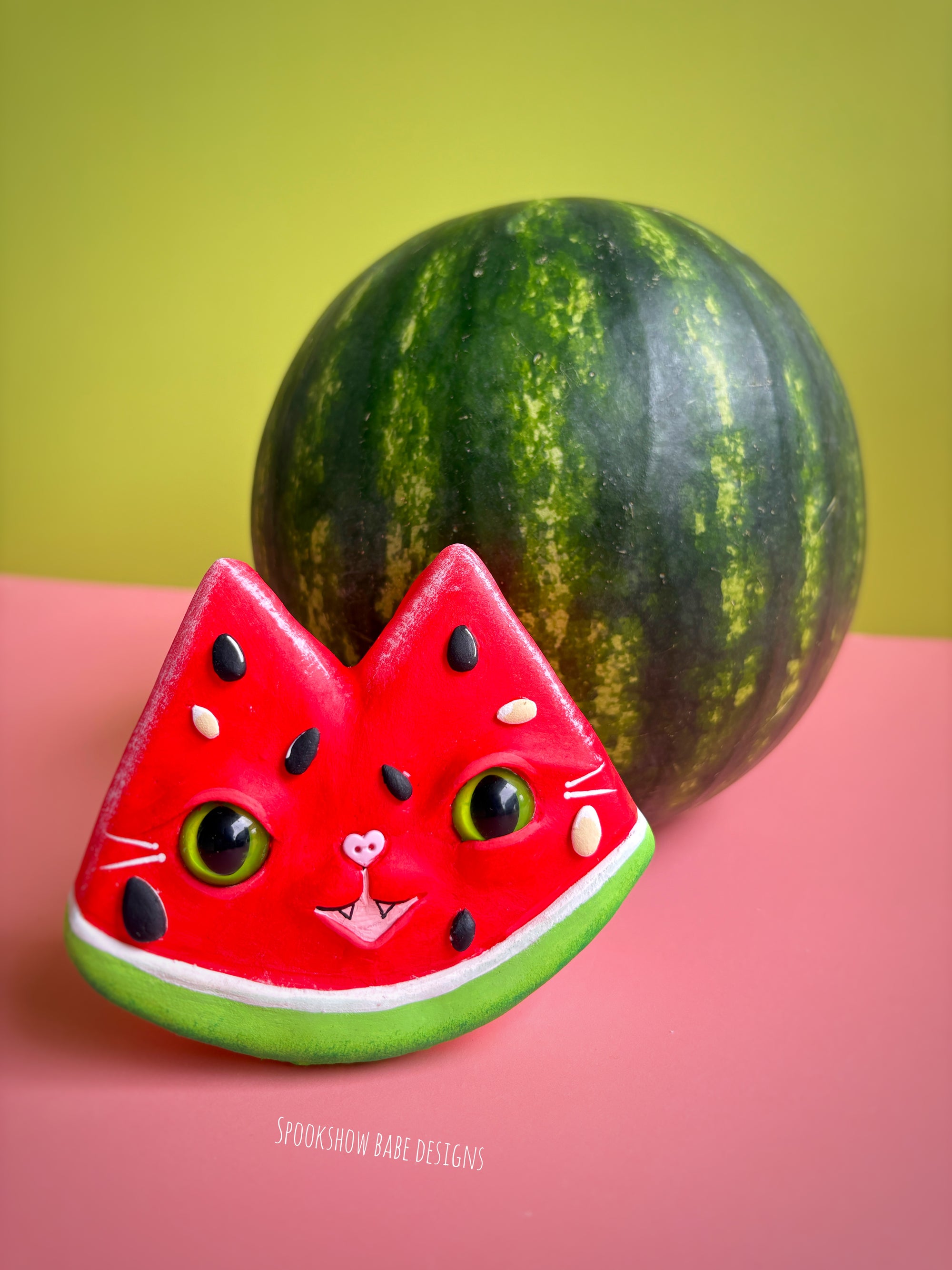 Spooky Sweet Watermelon Slices