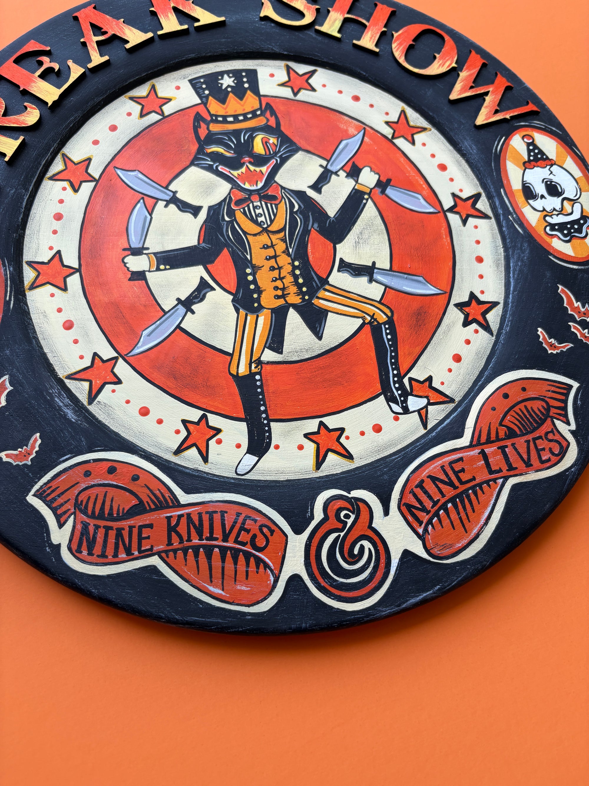 Freak Show Decorative Plate