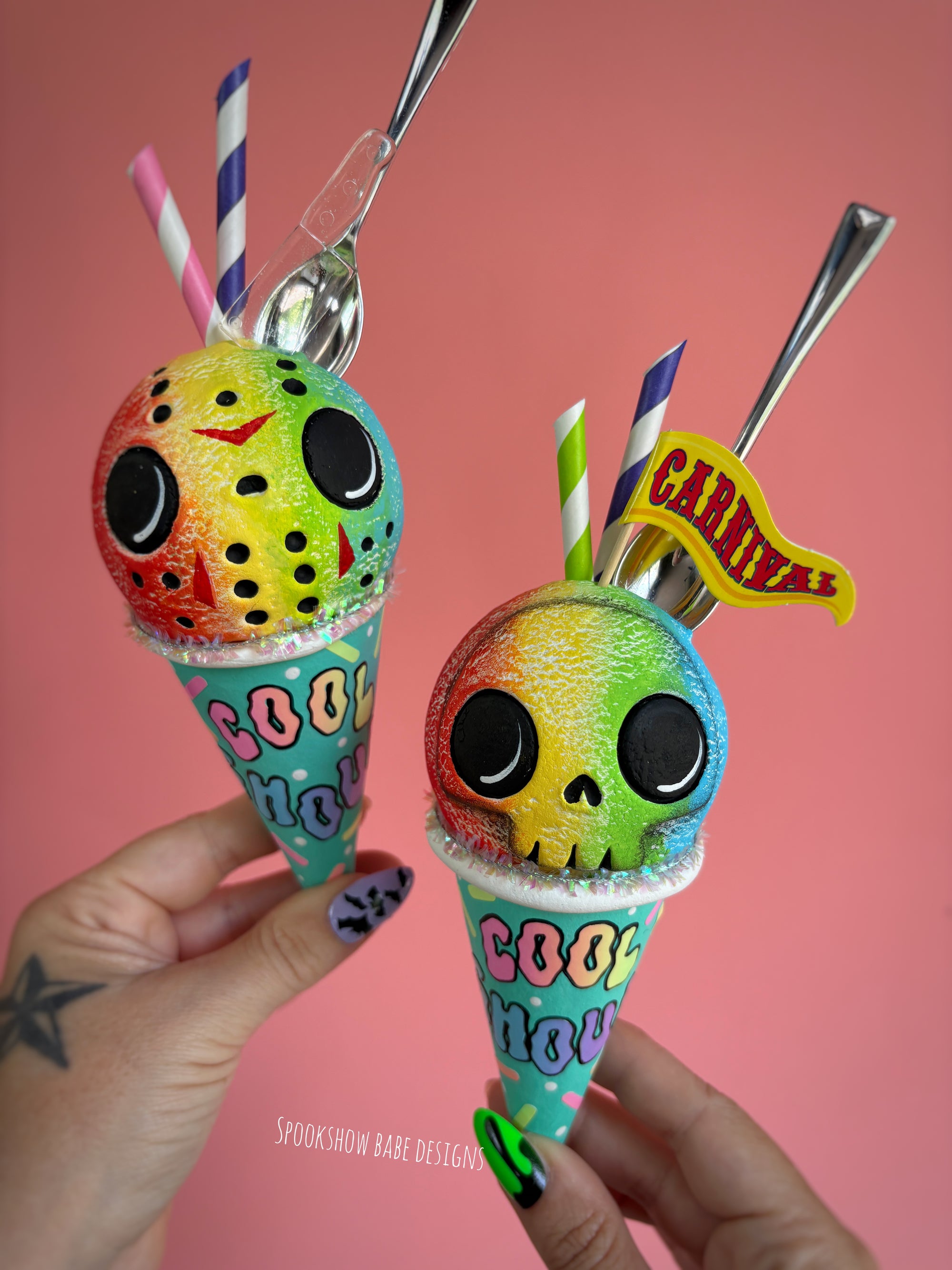 Spooky Festival Snow Cones