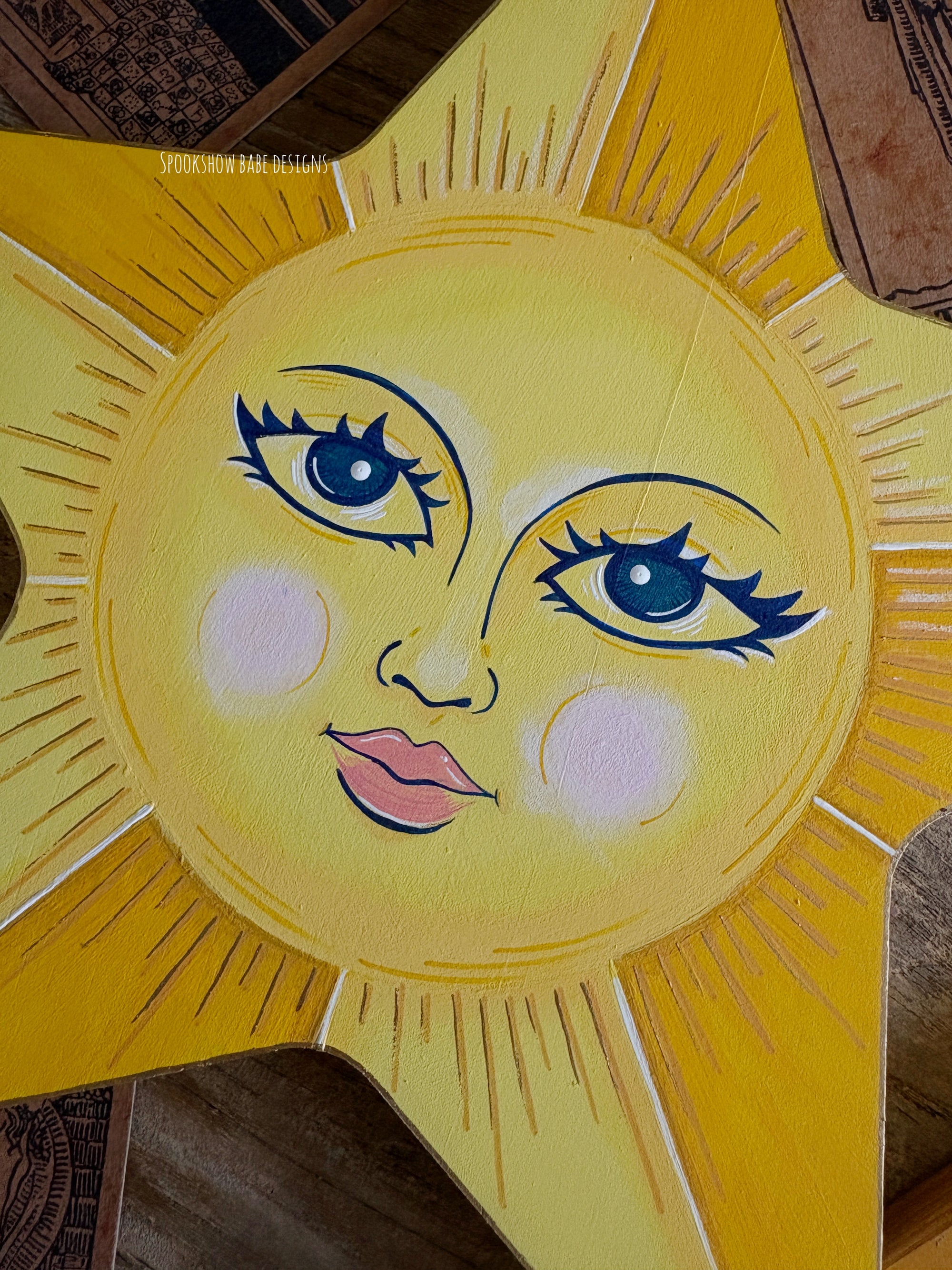 90's Celestial Star Original Painting