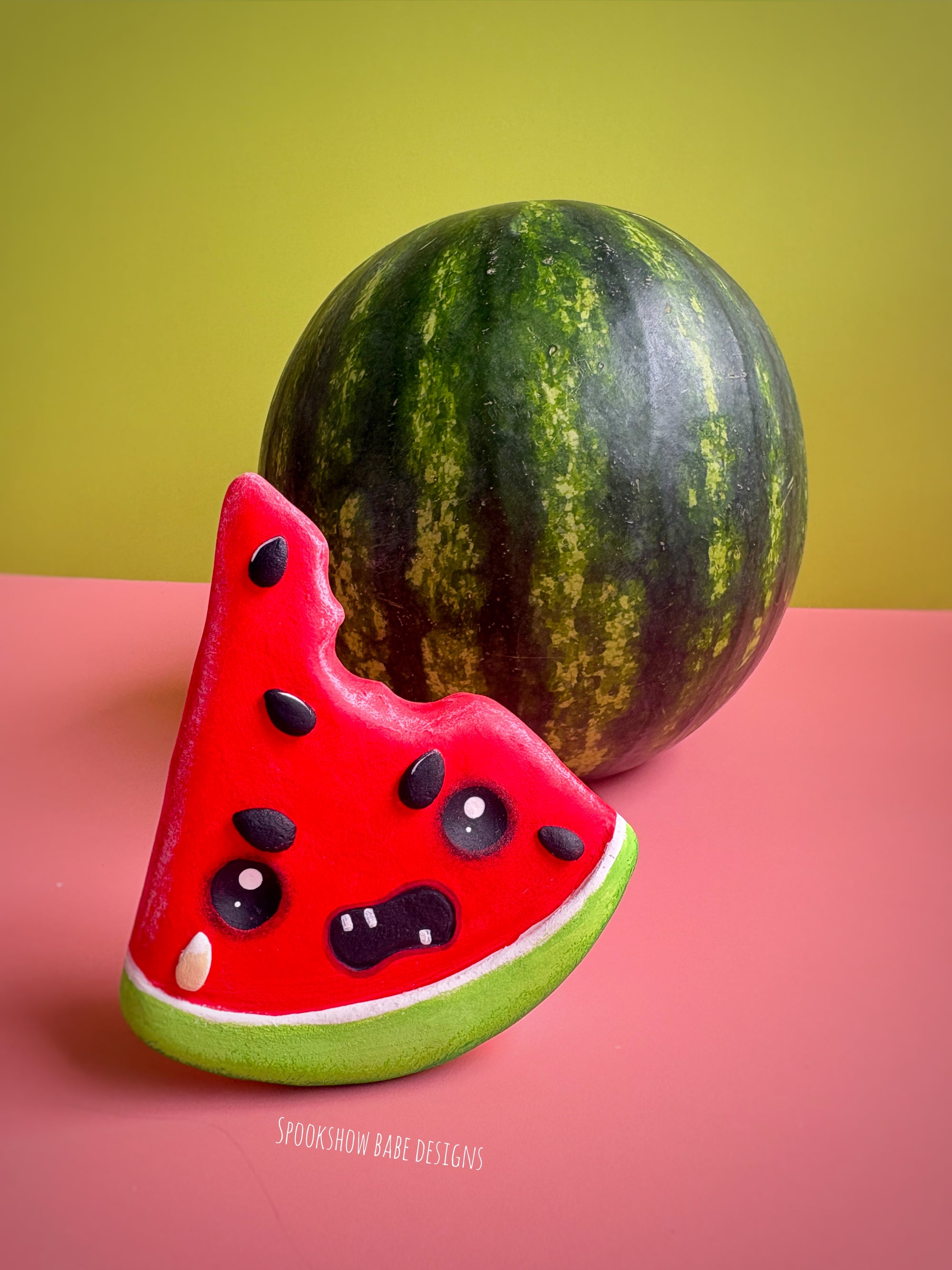 Spooky Sweet Watermelon Slices