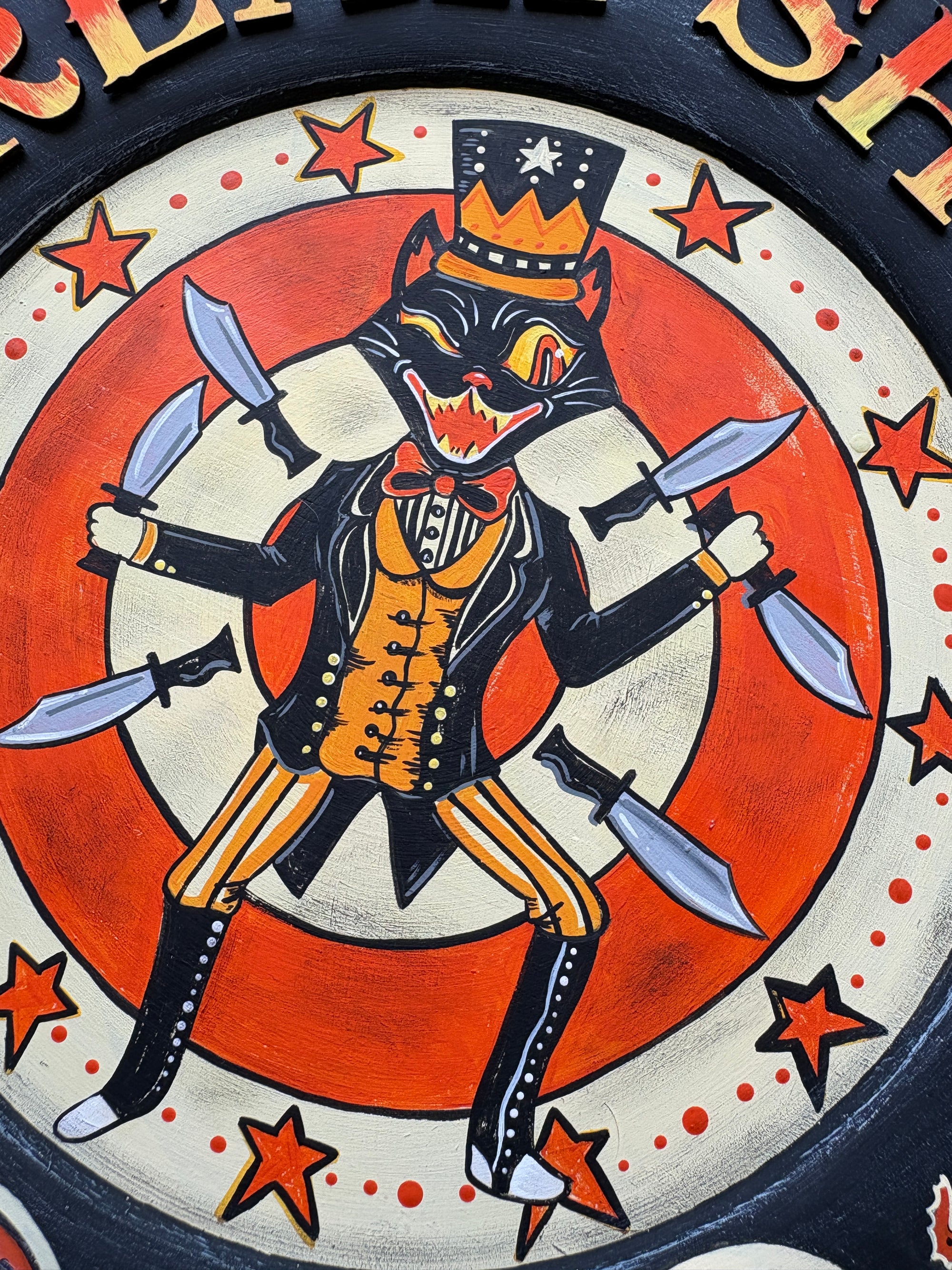 Freak Show Decorative Plate