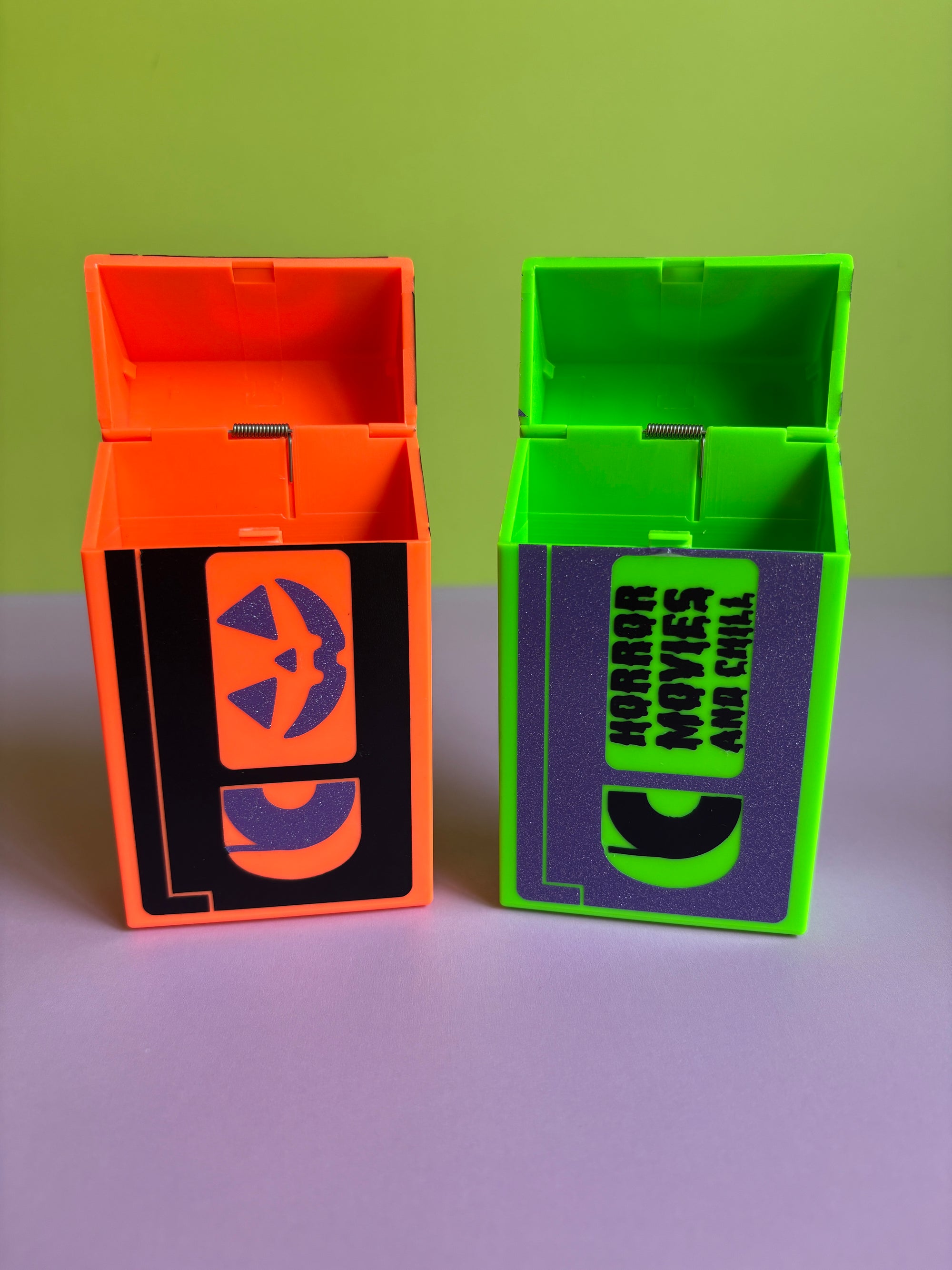 Retro Horror VHS Flip Top Case