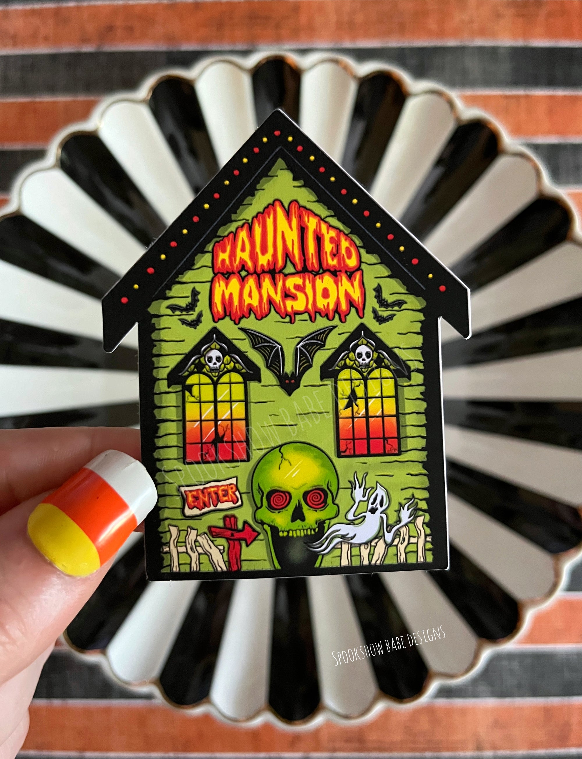Haunted Mansion Sticker
