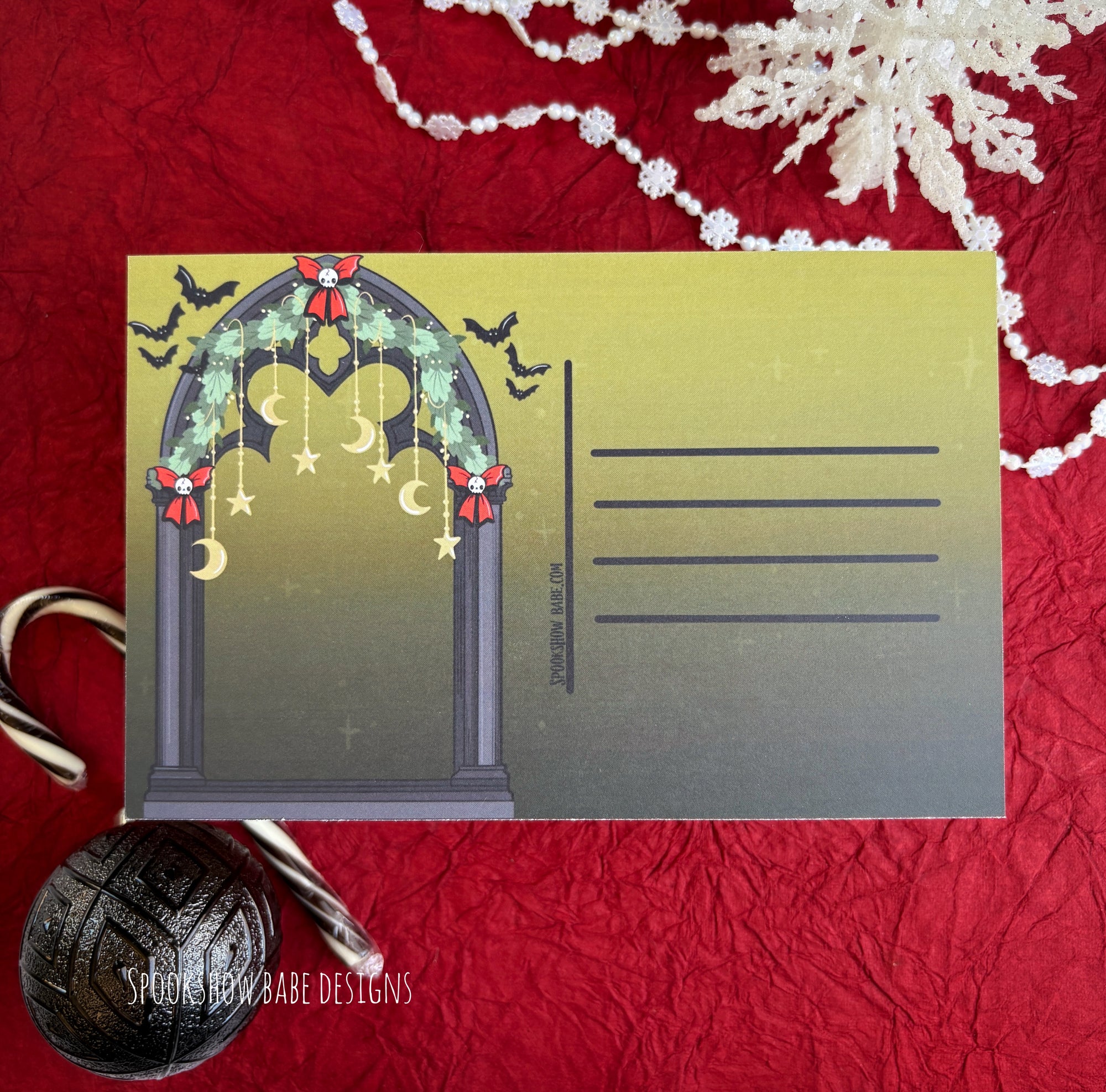 Gruss Vom Krampus Single Postcard