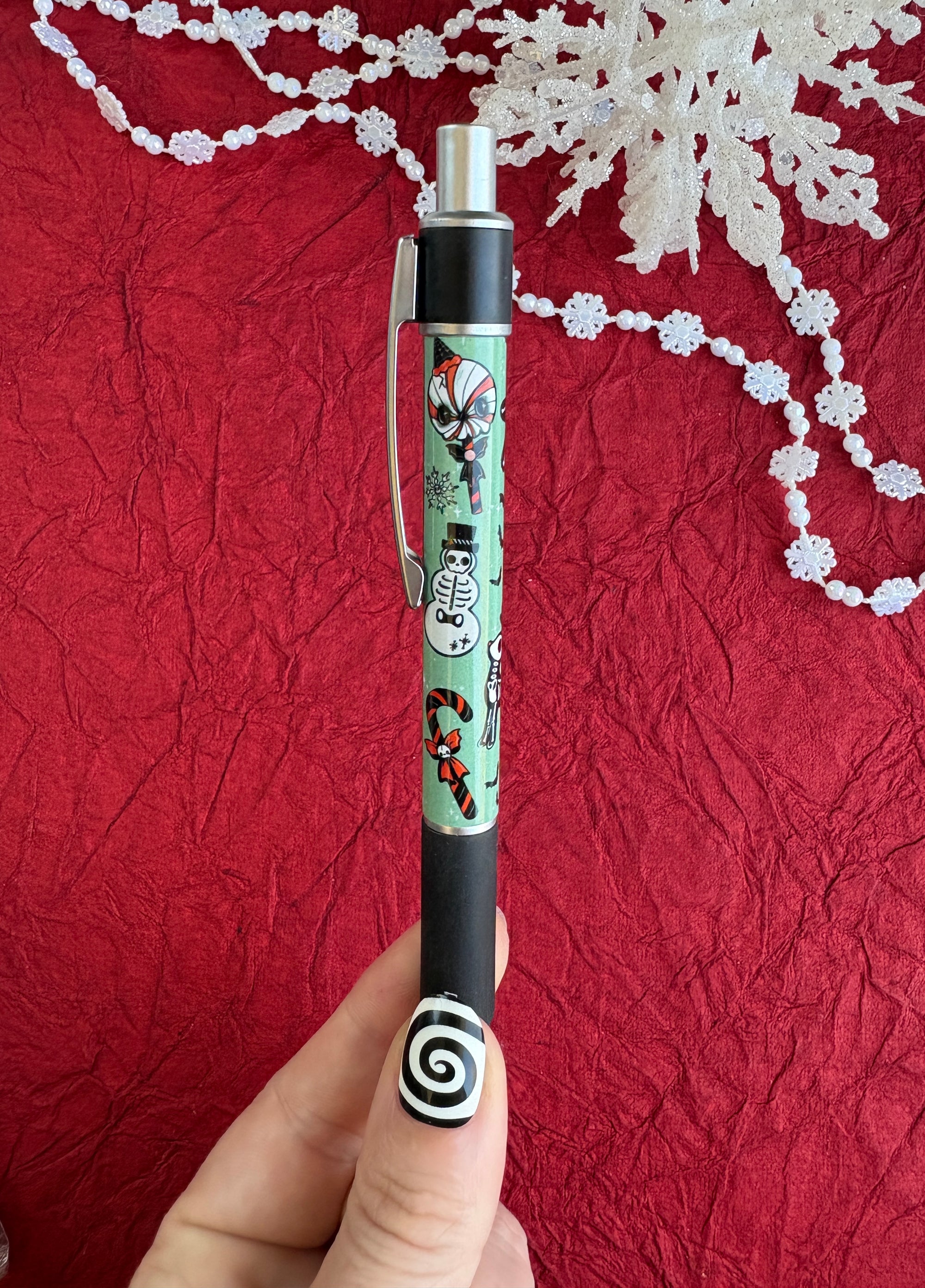 Haunted Holiday 4 Postcard Set & Pen