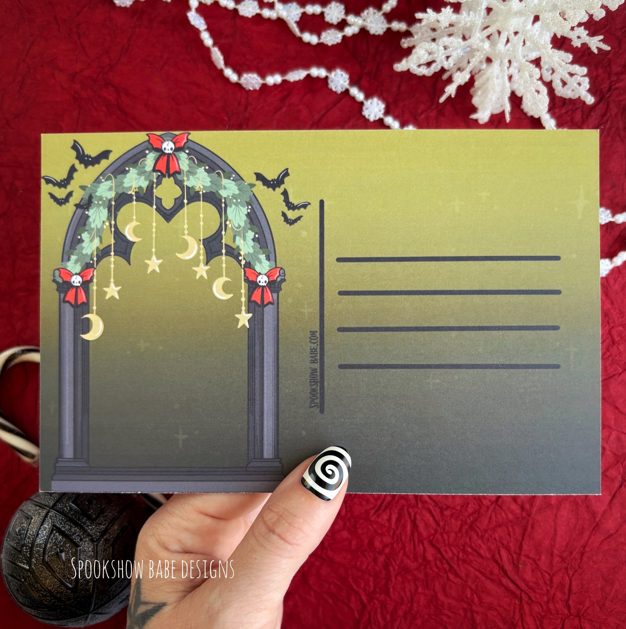 Gruss Vom Krampus Single Postcard