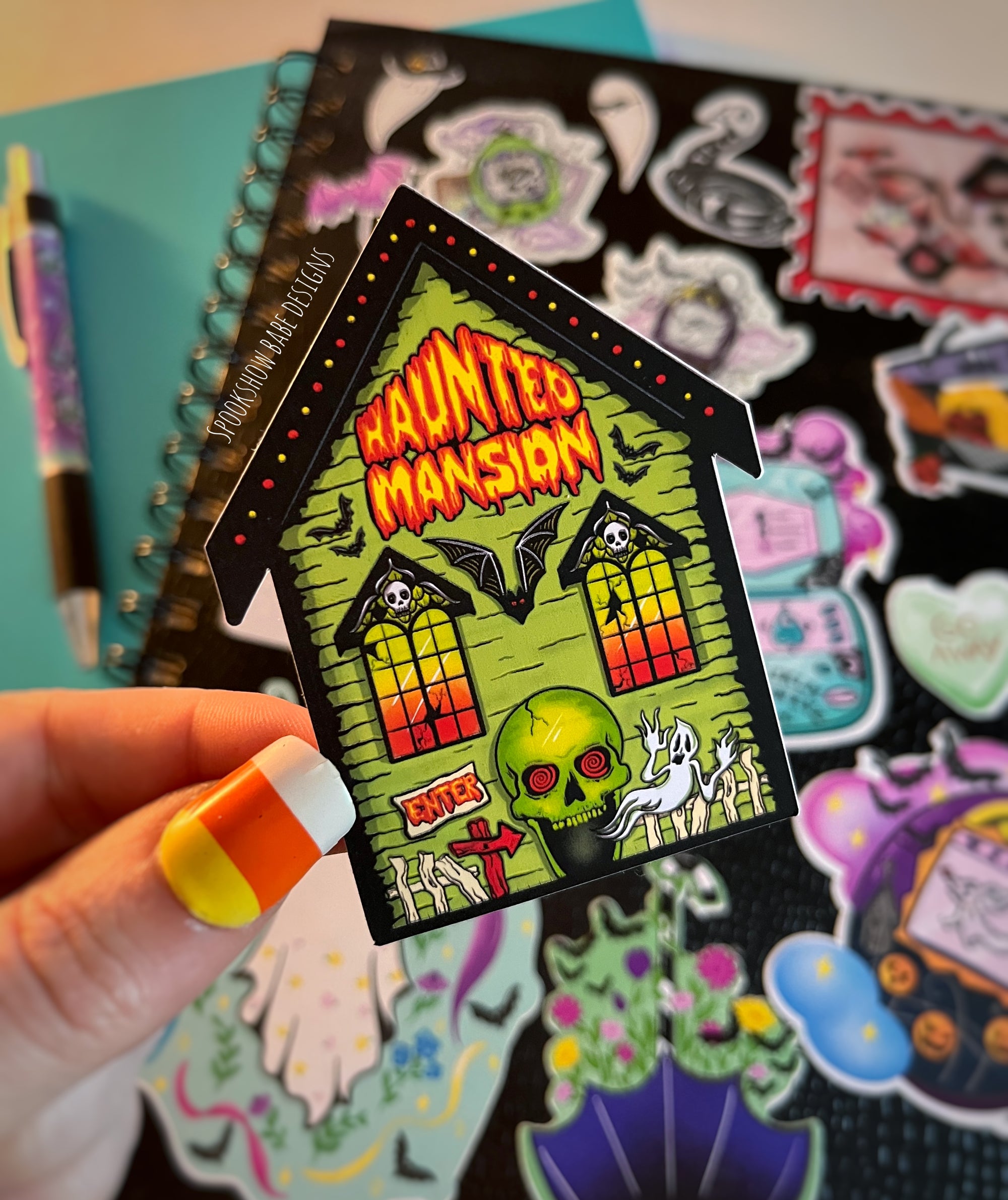 Haunted Mansion Sticker