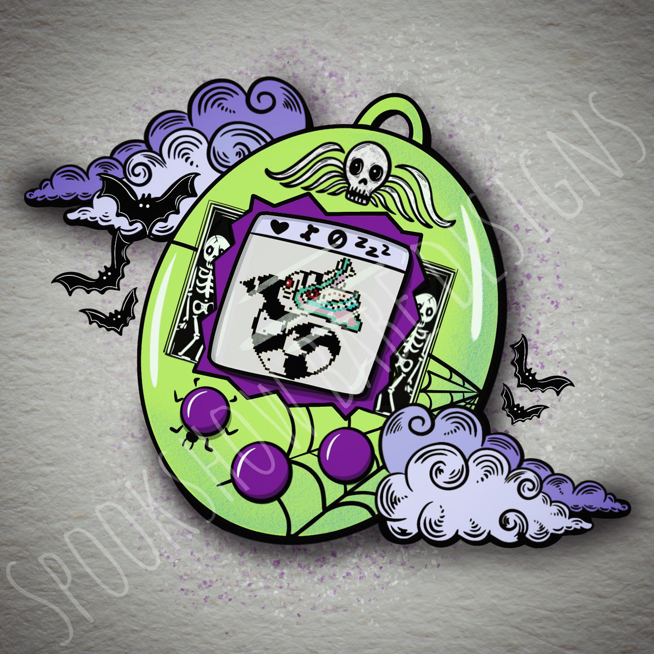 Sandworm TamaGOTHi Sticker