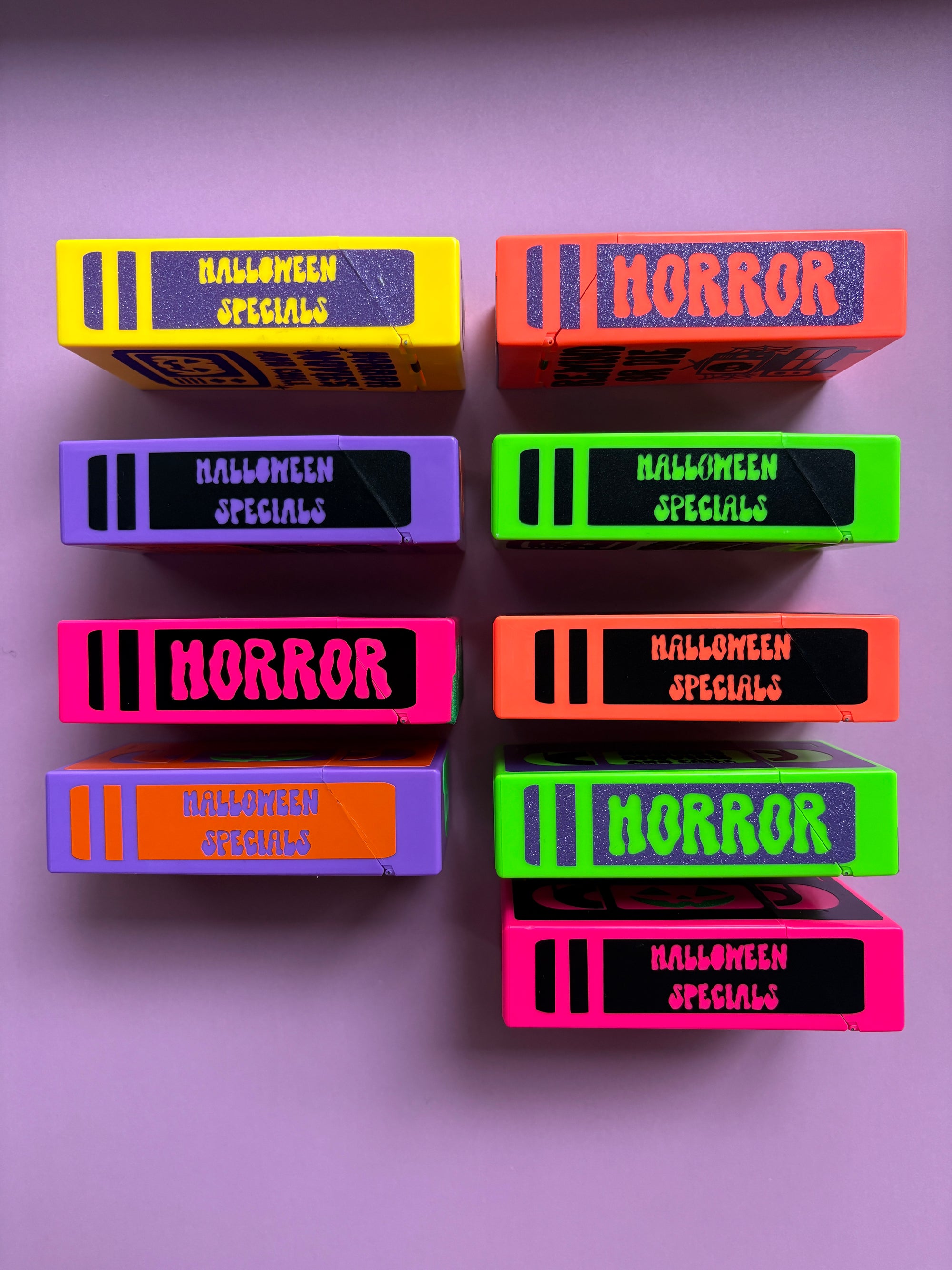 Retro Horror VHS Flip Top Case