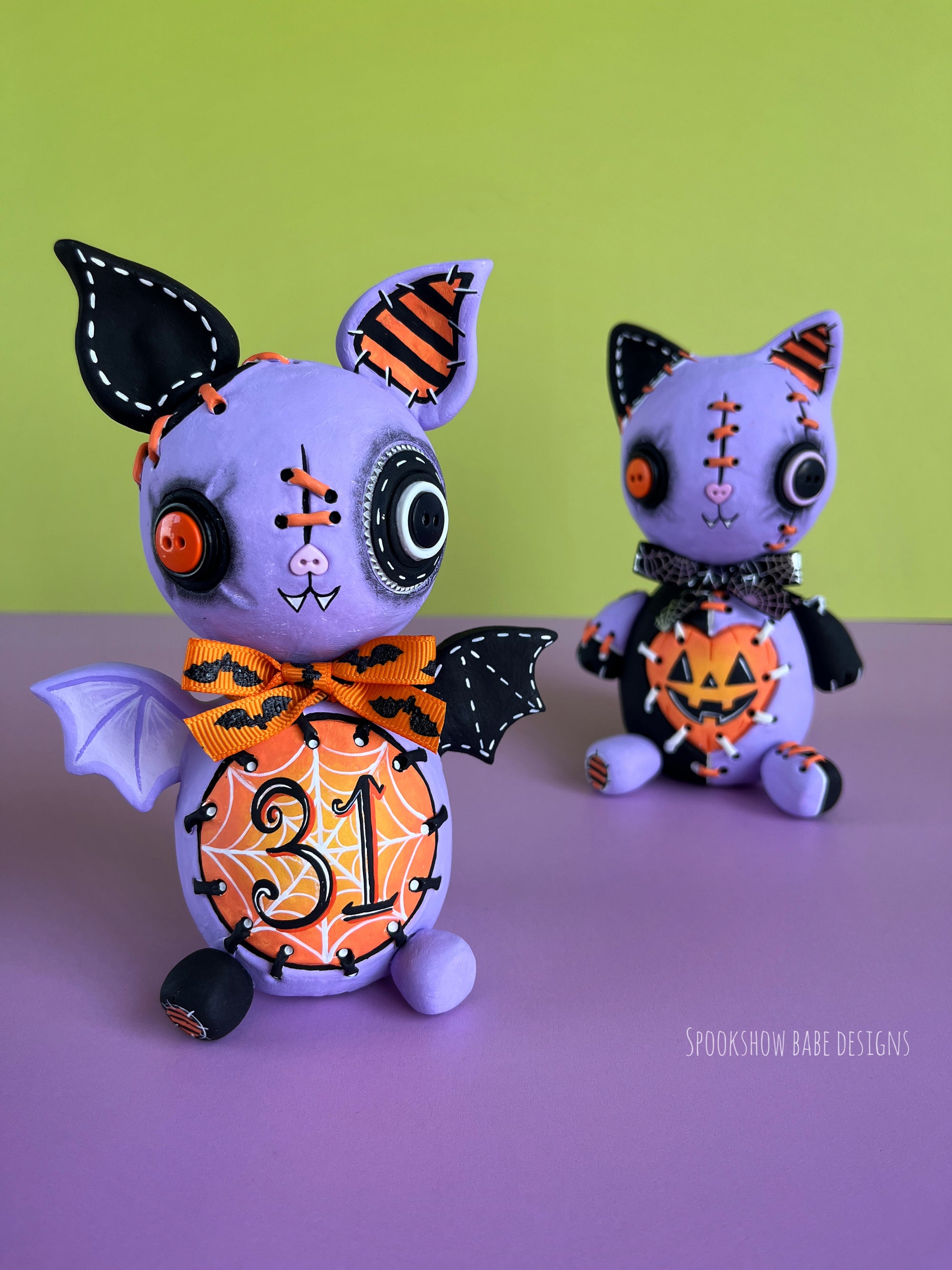 Halloween Stitched Bat Doll PRE-SALE