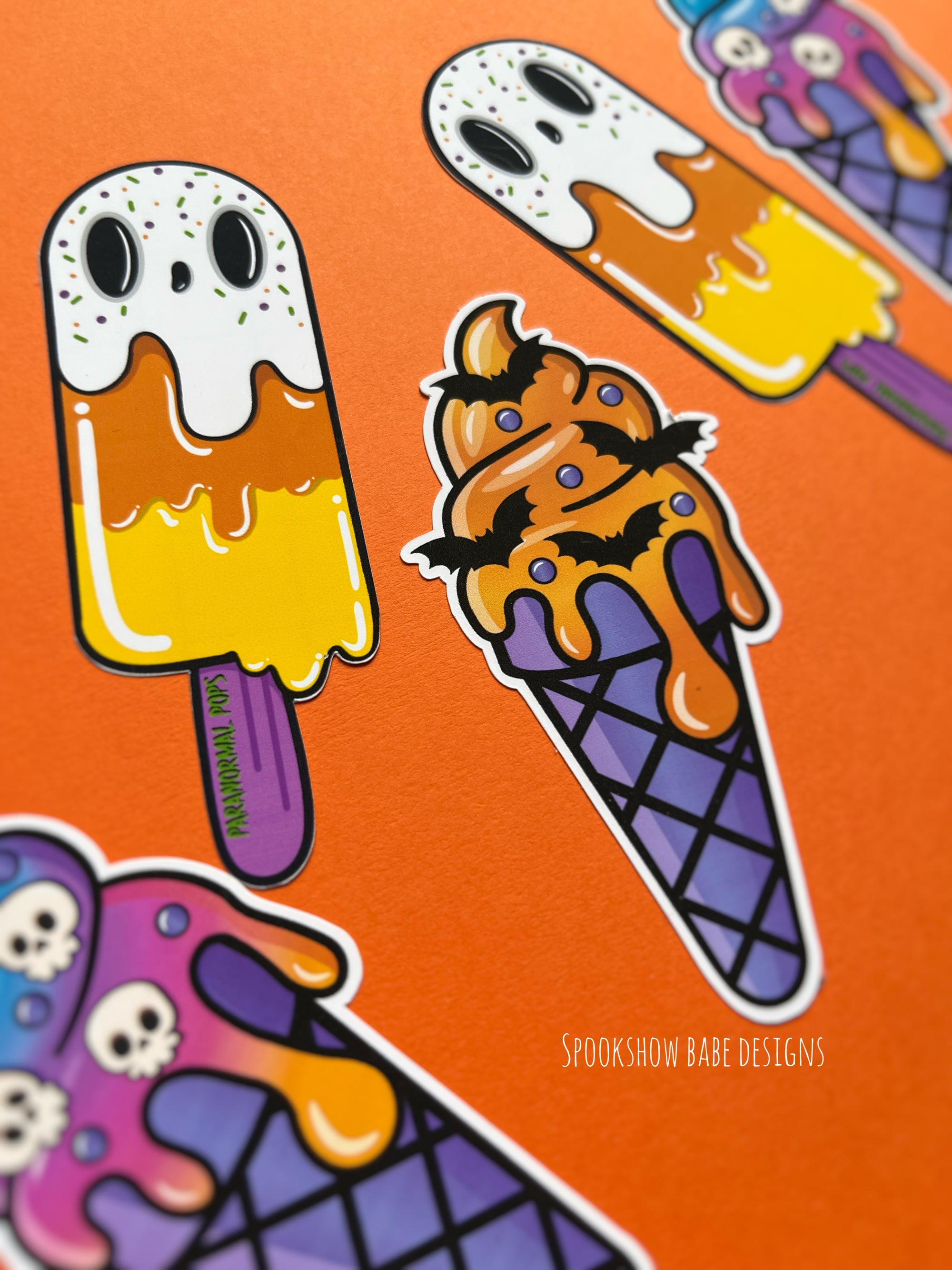 Spooky Summerween Treats Sticker Pack