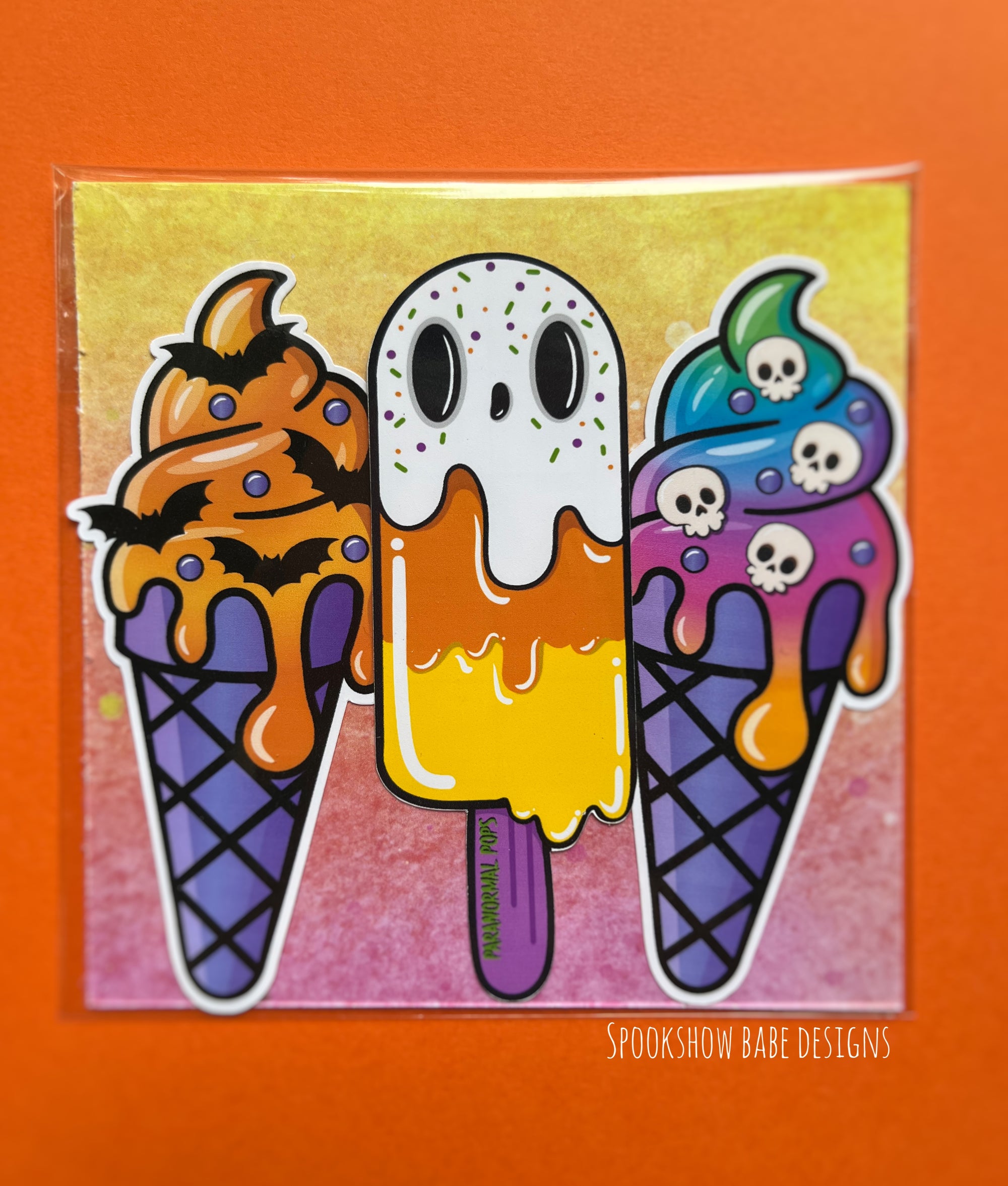 Spooky Summerween Treats Sticker Pack