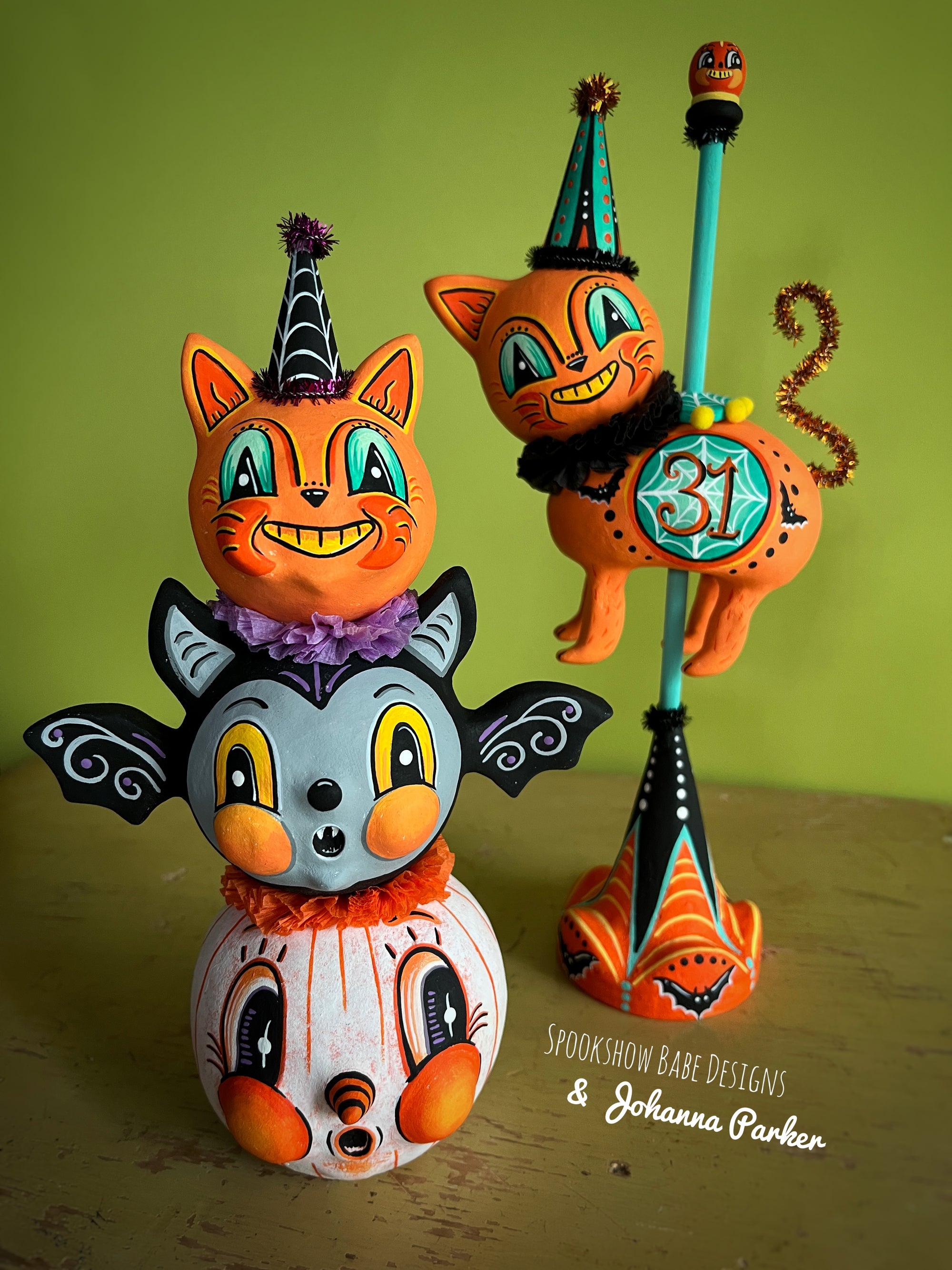 Johanna Parker Stacked Halloween Characters