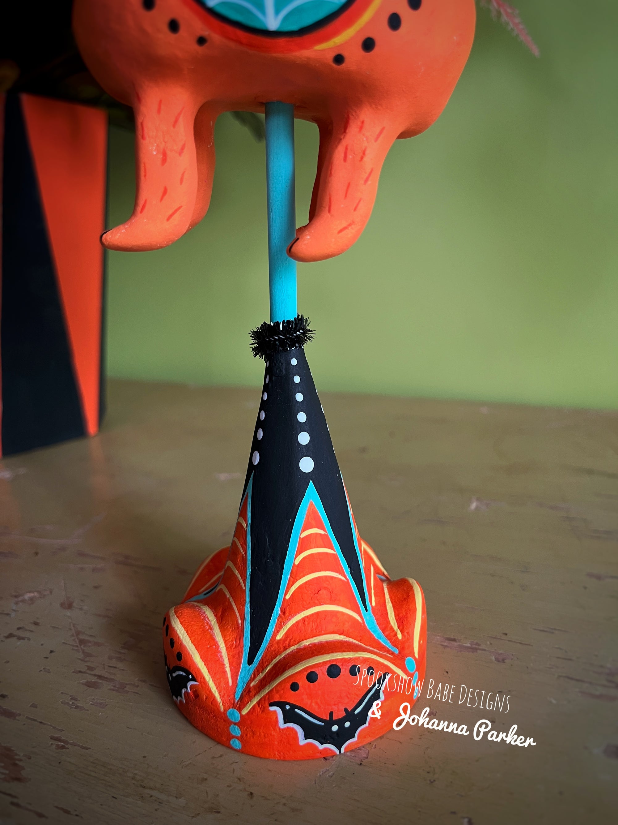 Johanna Parker Grinning Copper Cat Carousel