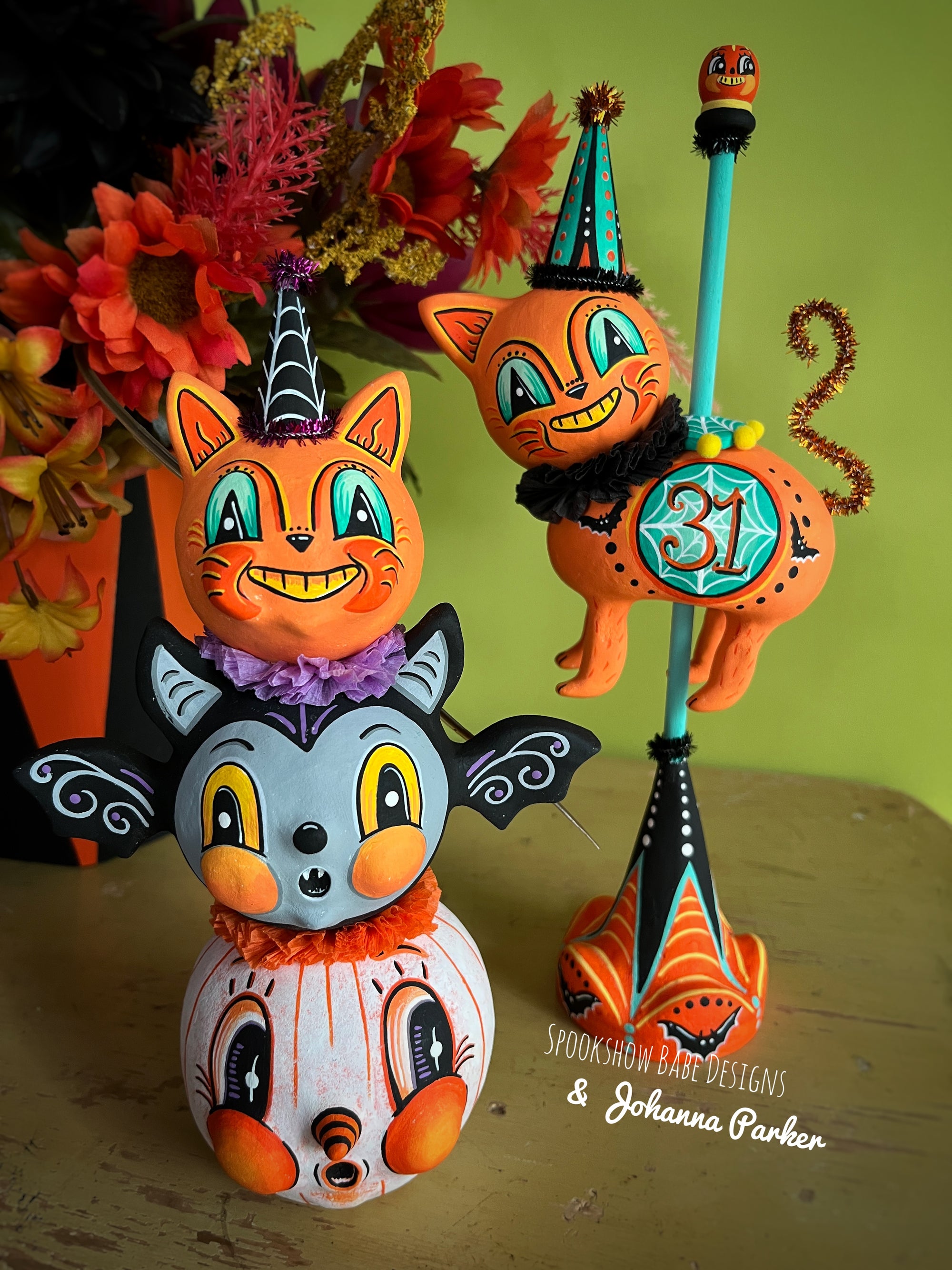 Johanna Parker Stacked Halloween Characters