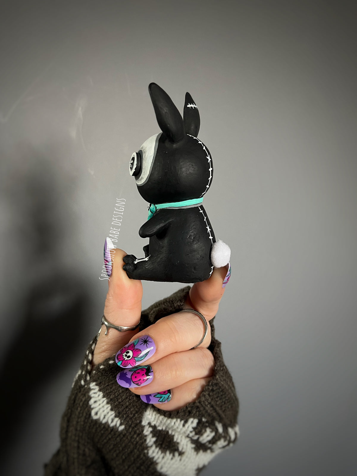 Deadsy Merch Deadsy Bunny Figurine – Spookshow Babe Designs