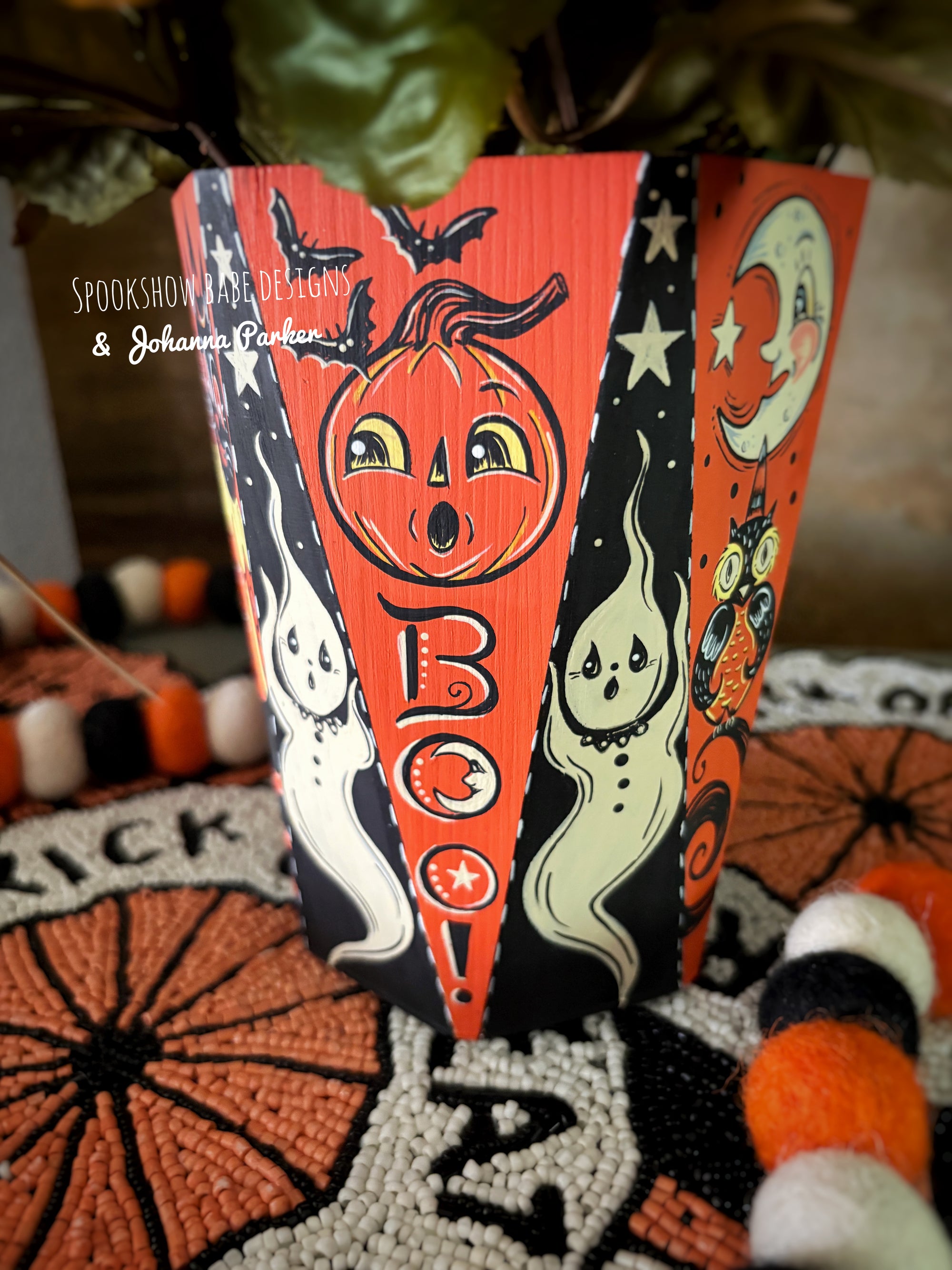 Johanna Parker Halloween Floral Centerpiece