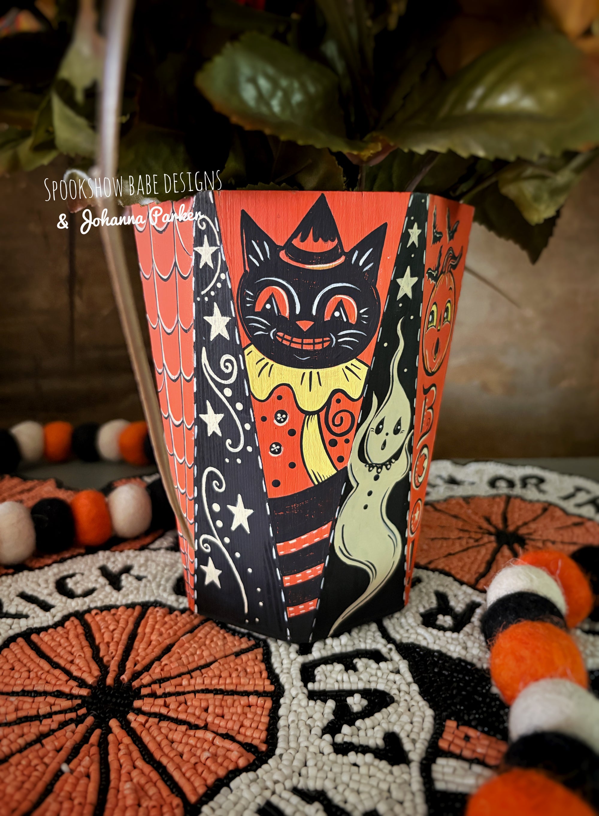 Johanna Parker Halloween Floral Centerpiece