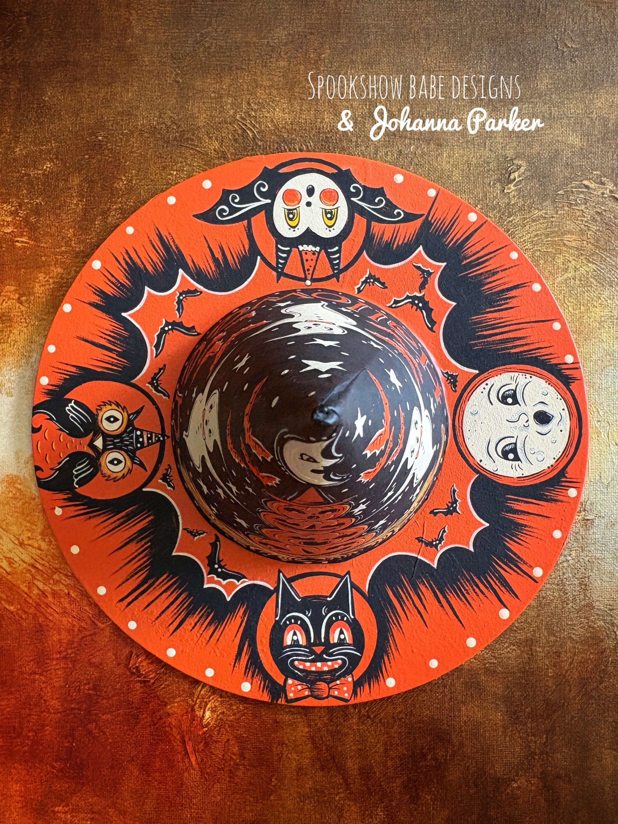 Johanna Parker Halloween Witch Hat