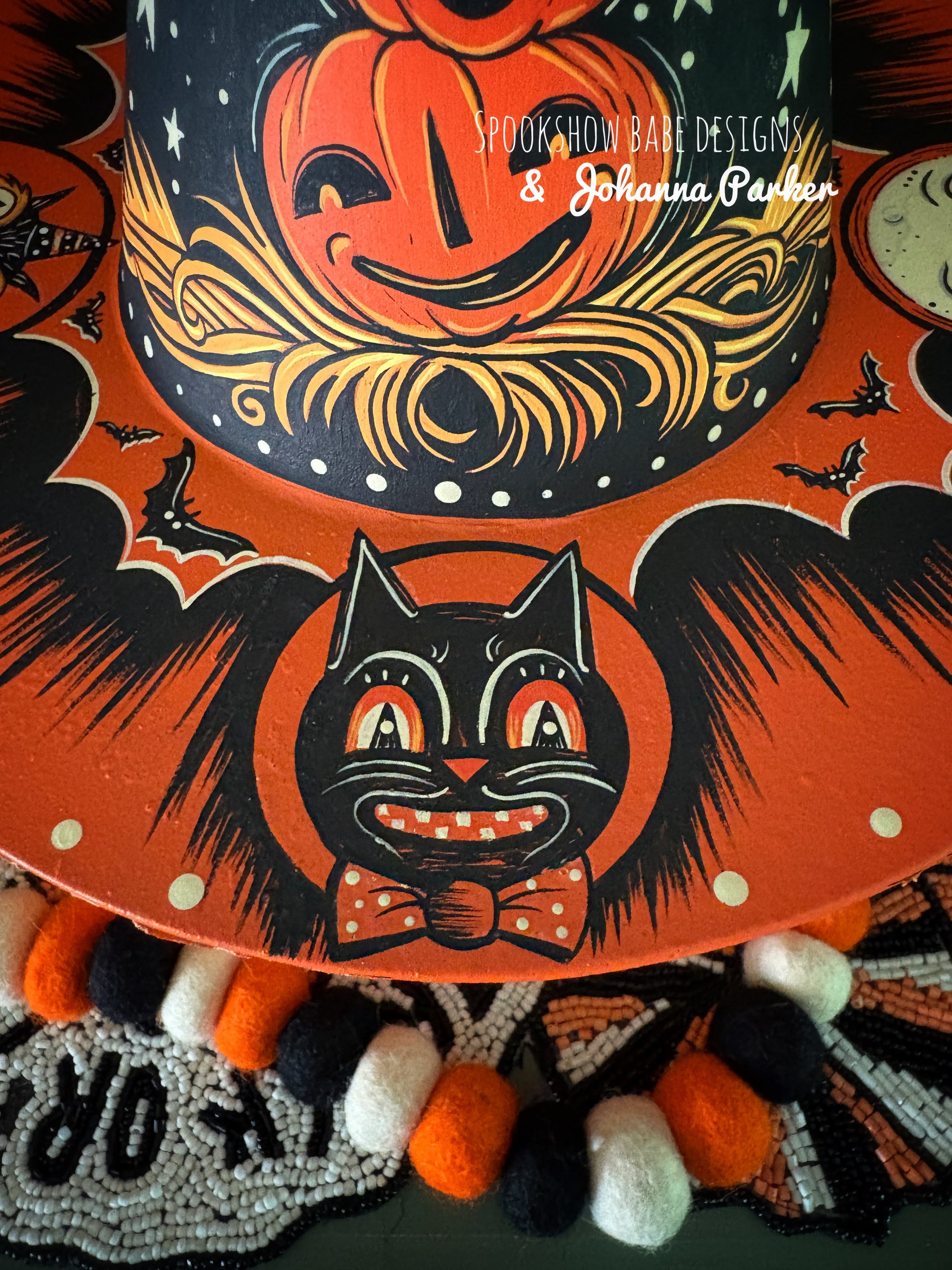 Johanna Parker Halloween Witch Hat