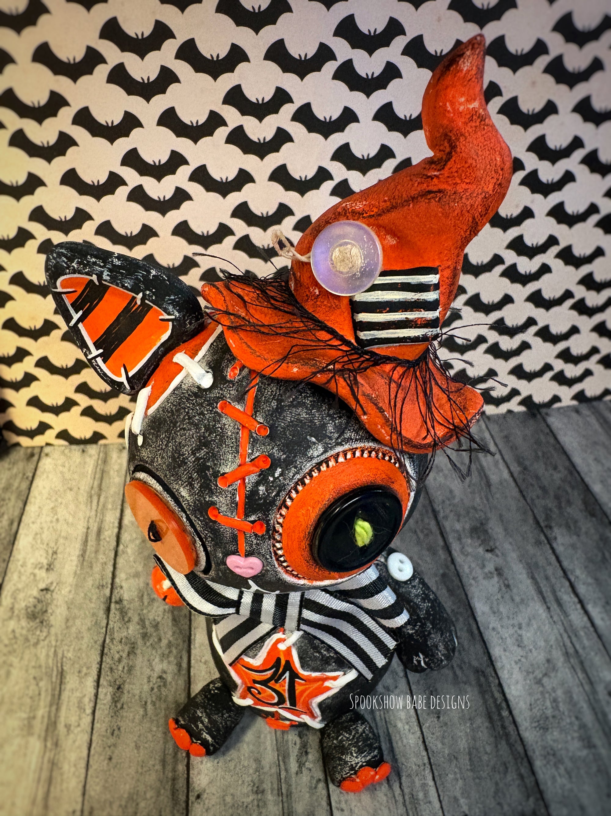 Halloween Primitive Kitty Doll