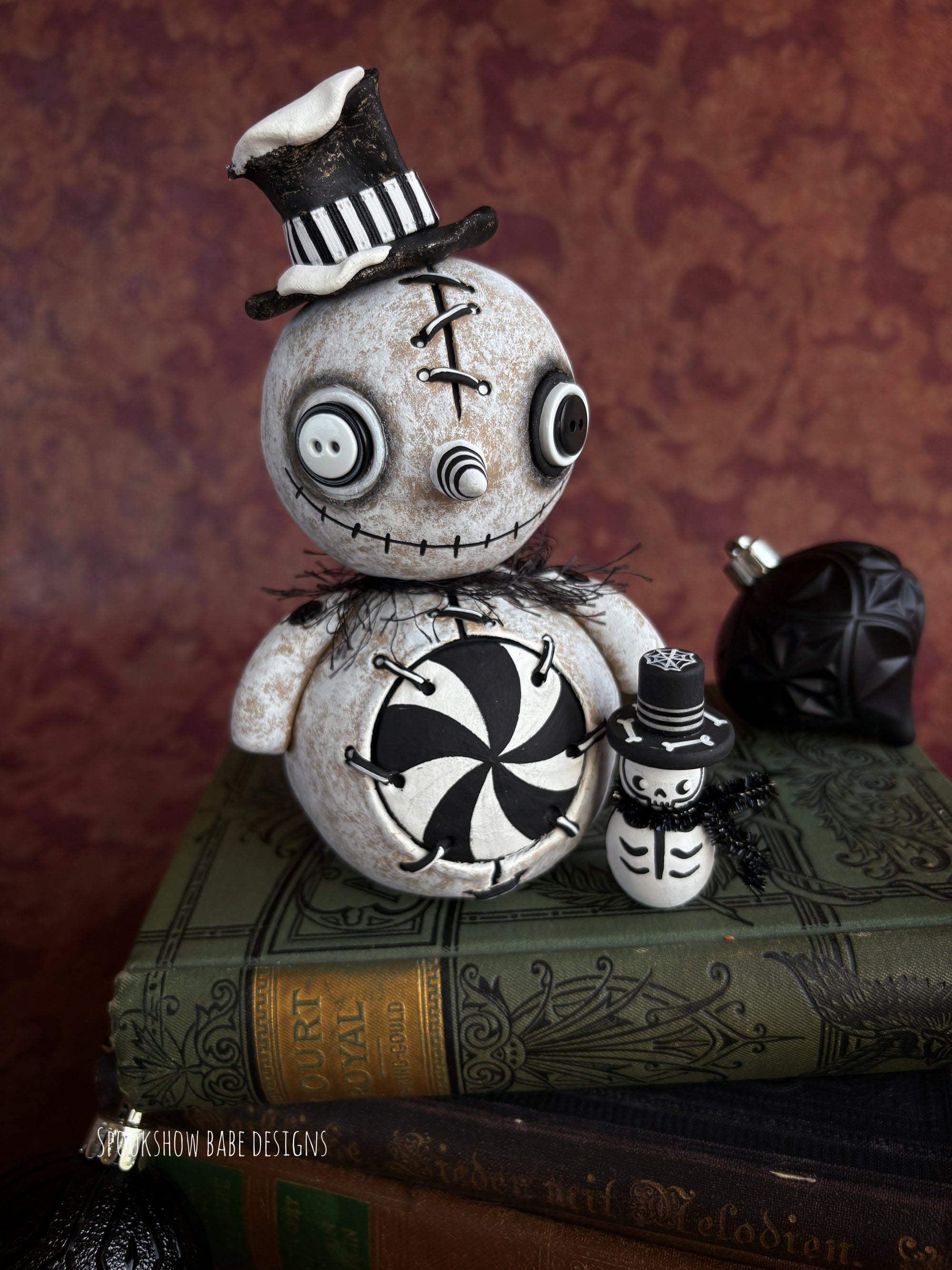 Peppermint Twisted Snowman