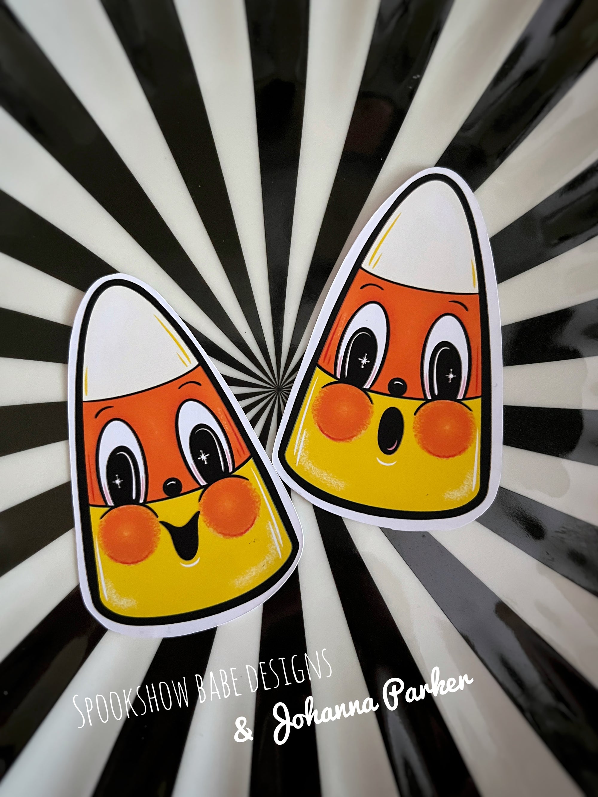 Johanna Parker Candy Corn Sticker Set