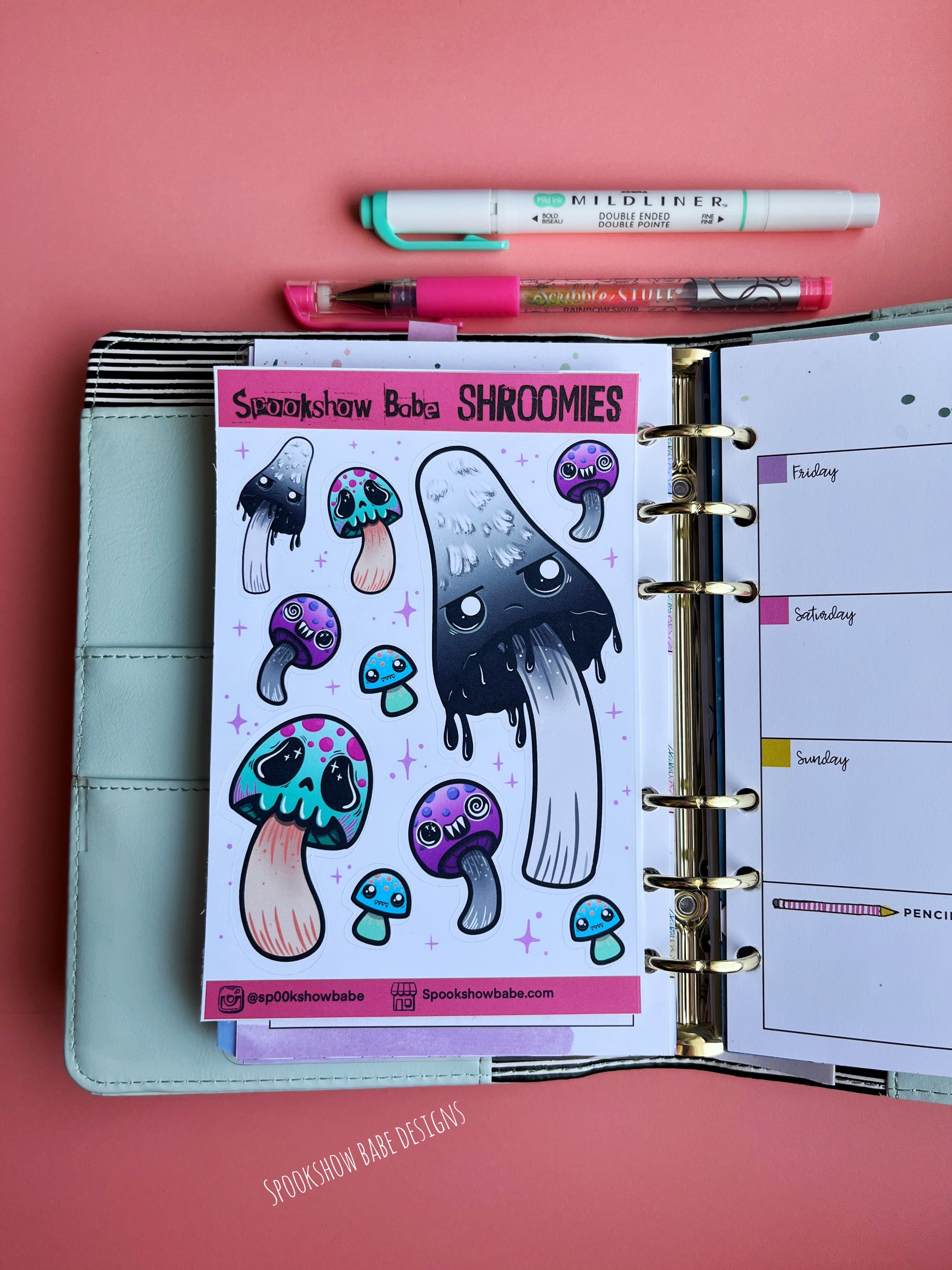 Shroomies Sticker Sheet