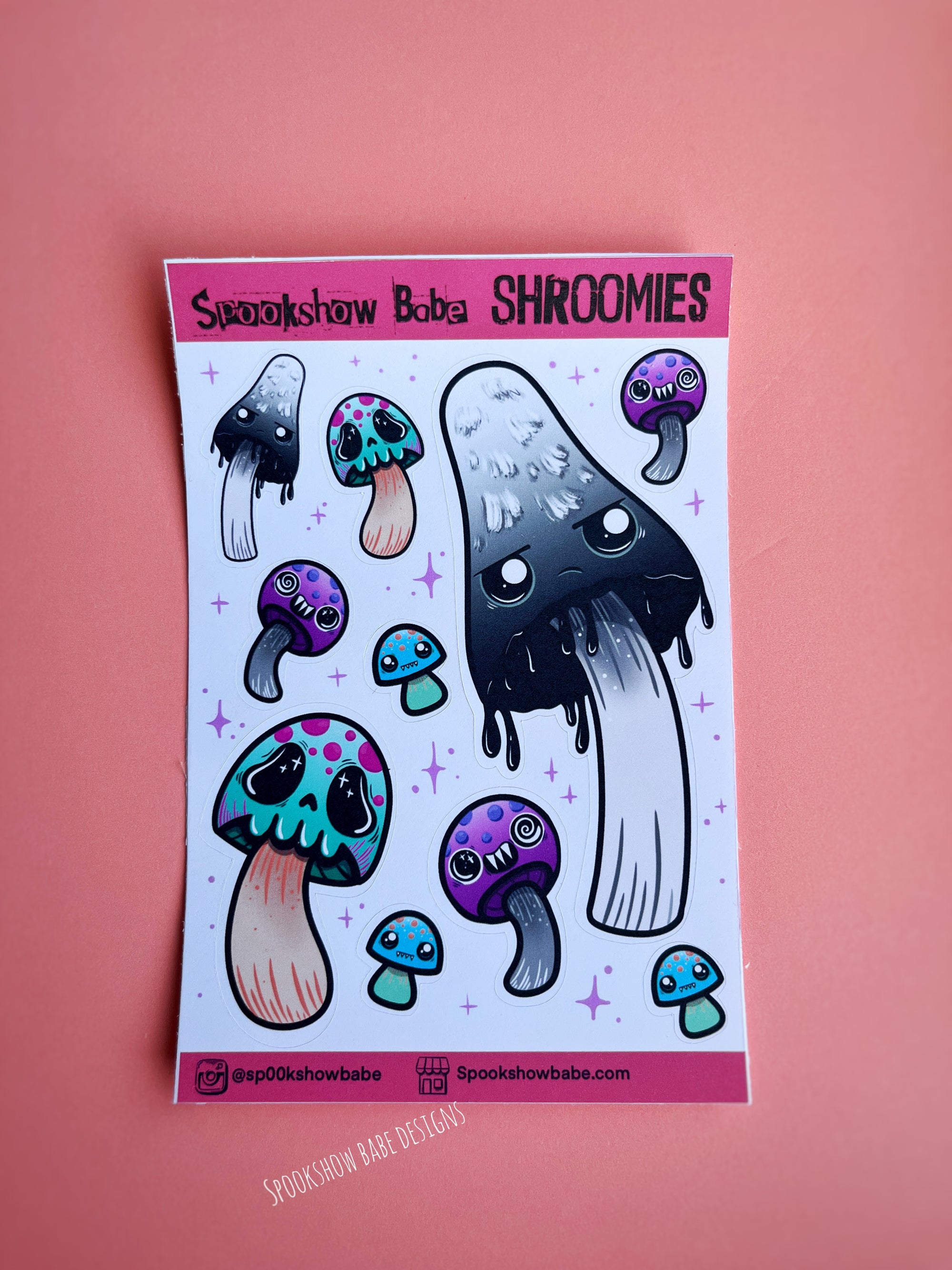 Shroomies Sticker Sheet