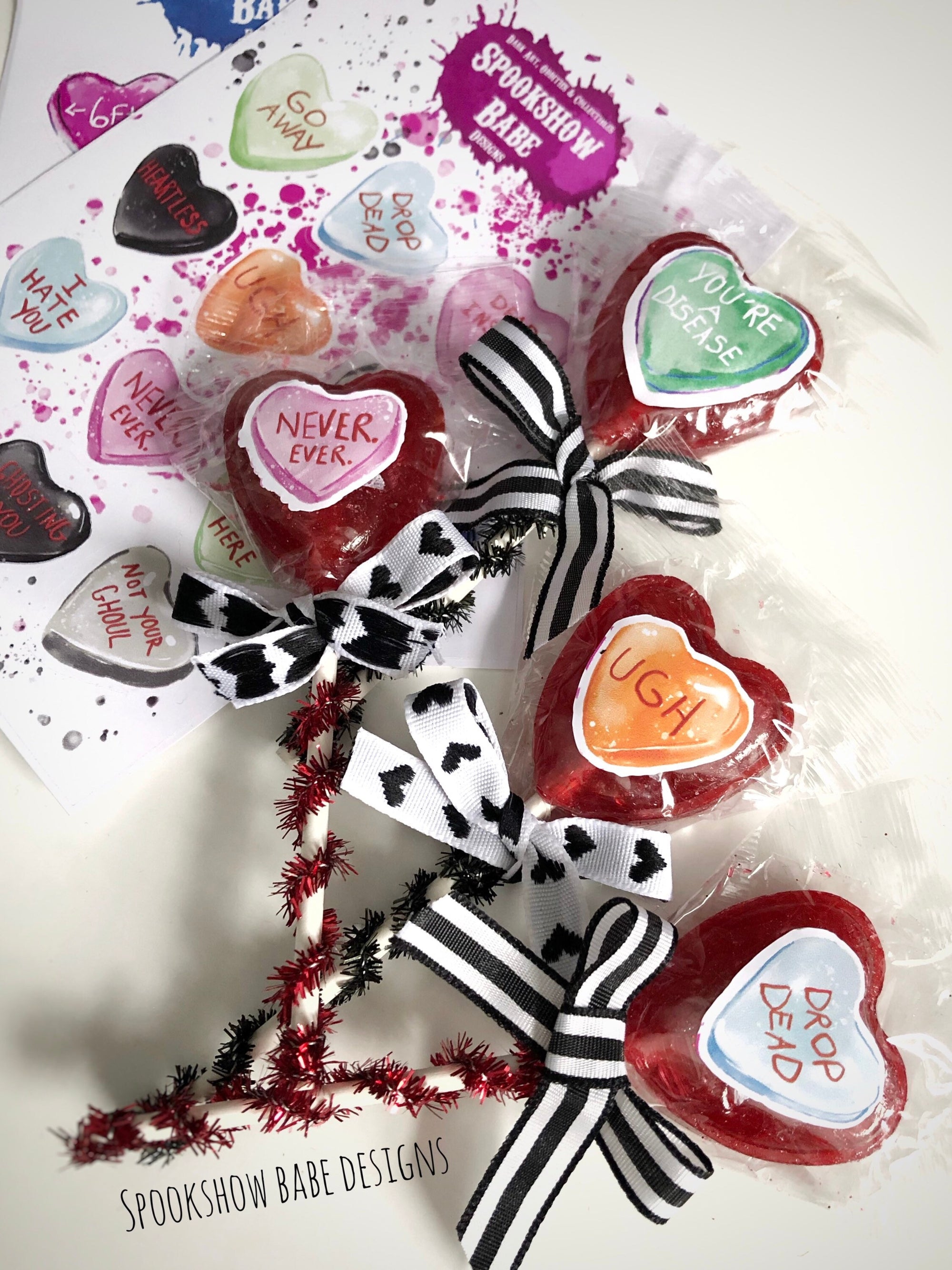 Anti-Valentines Day Sticker Sheet
