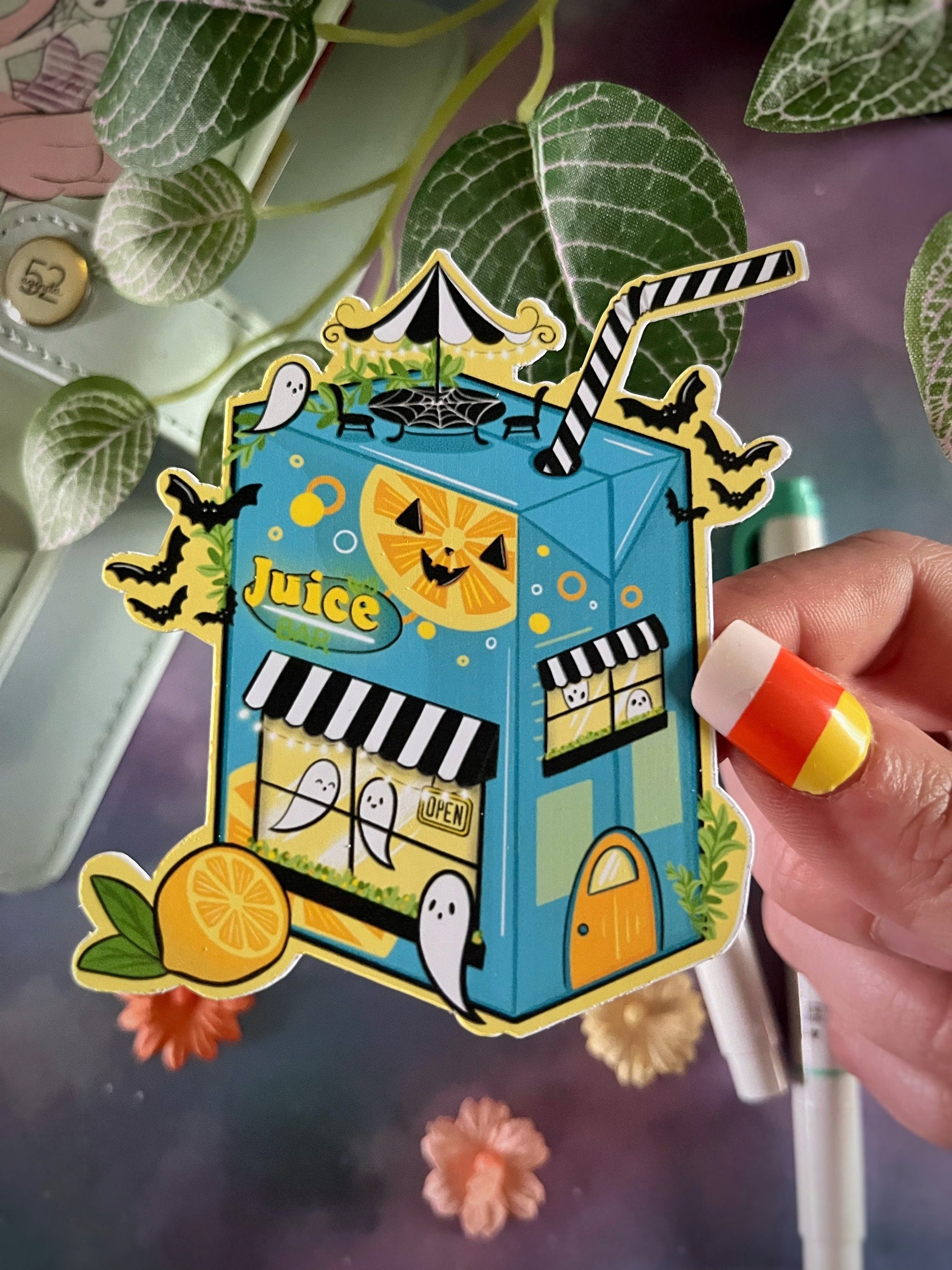 Boo Juice Box Sticker