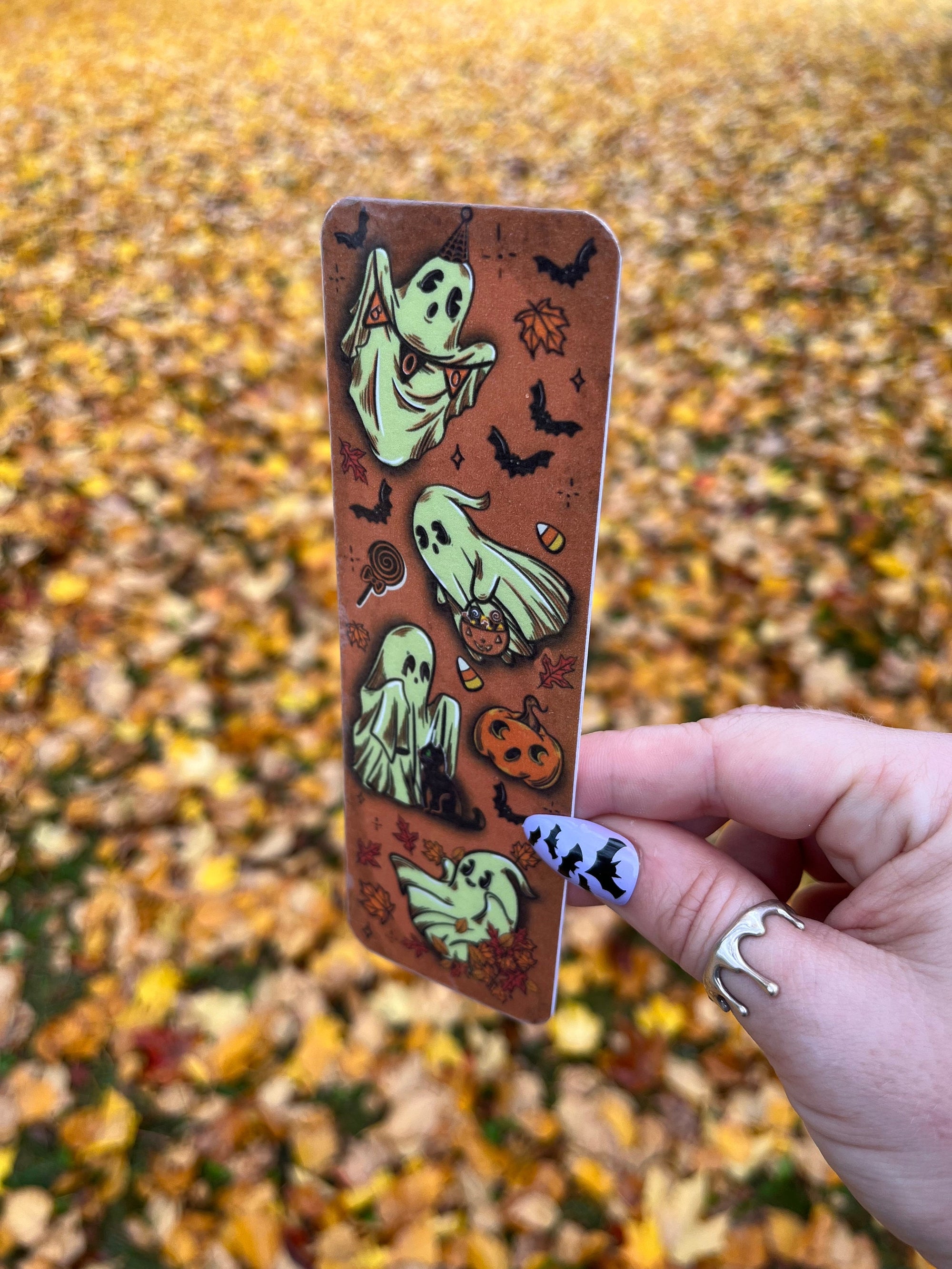 Halloween Ghosts Bookmark