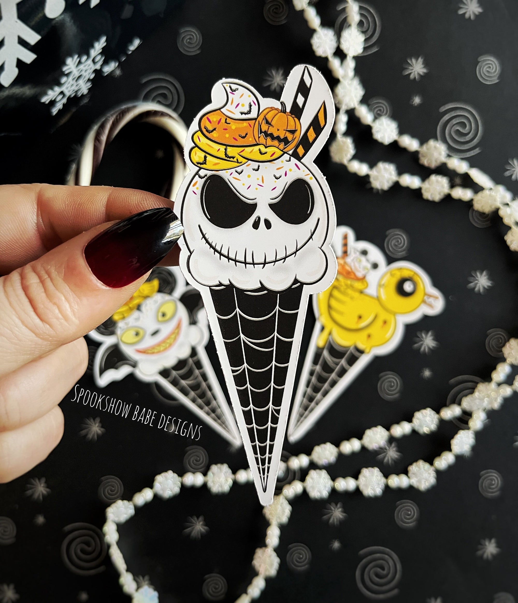 Spooky Christmas Sticker Pack