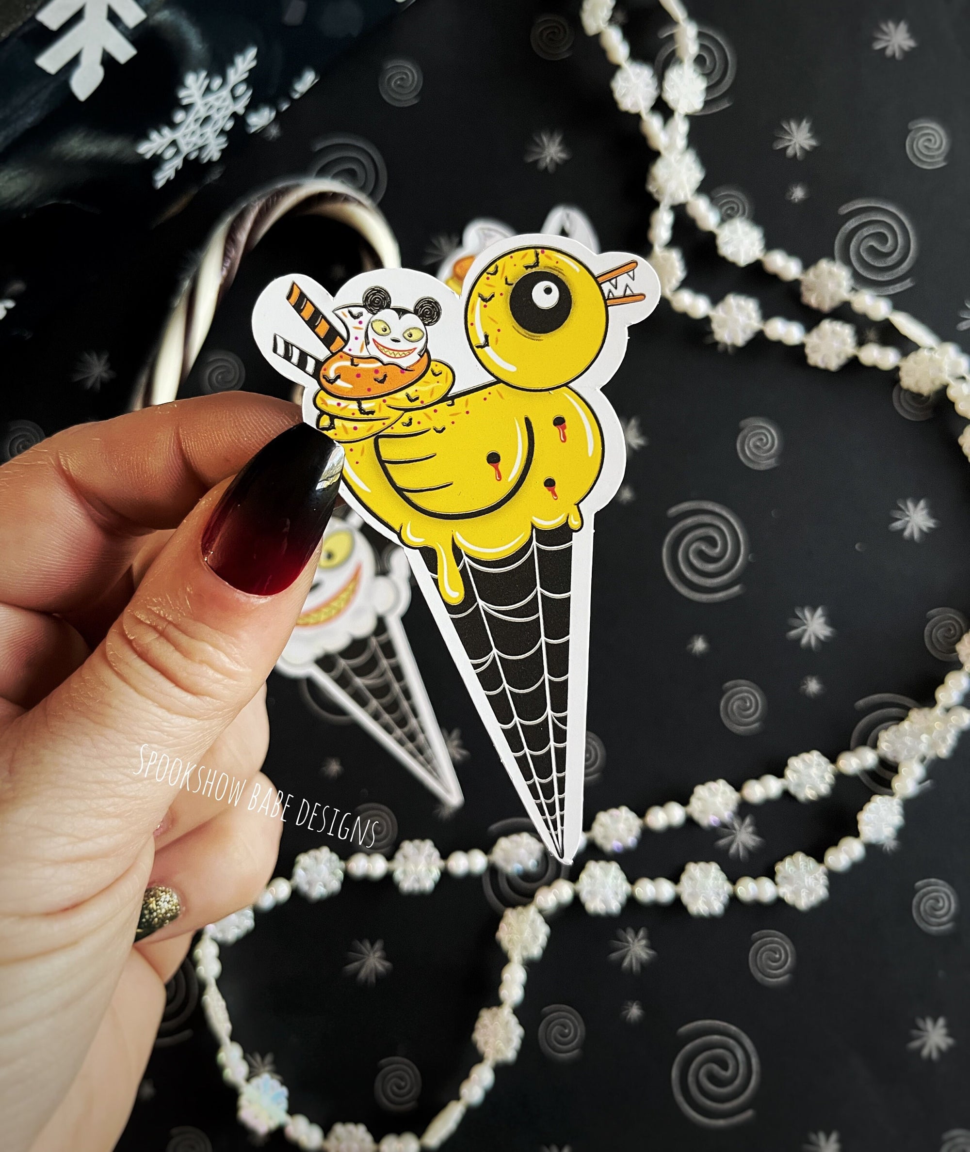Spooky Christmas Sticker Pack